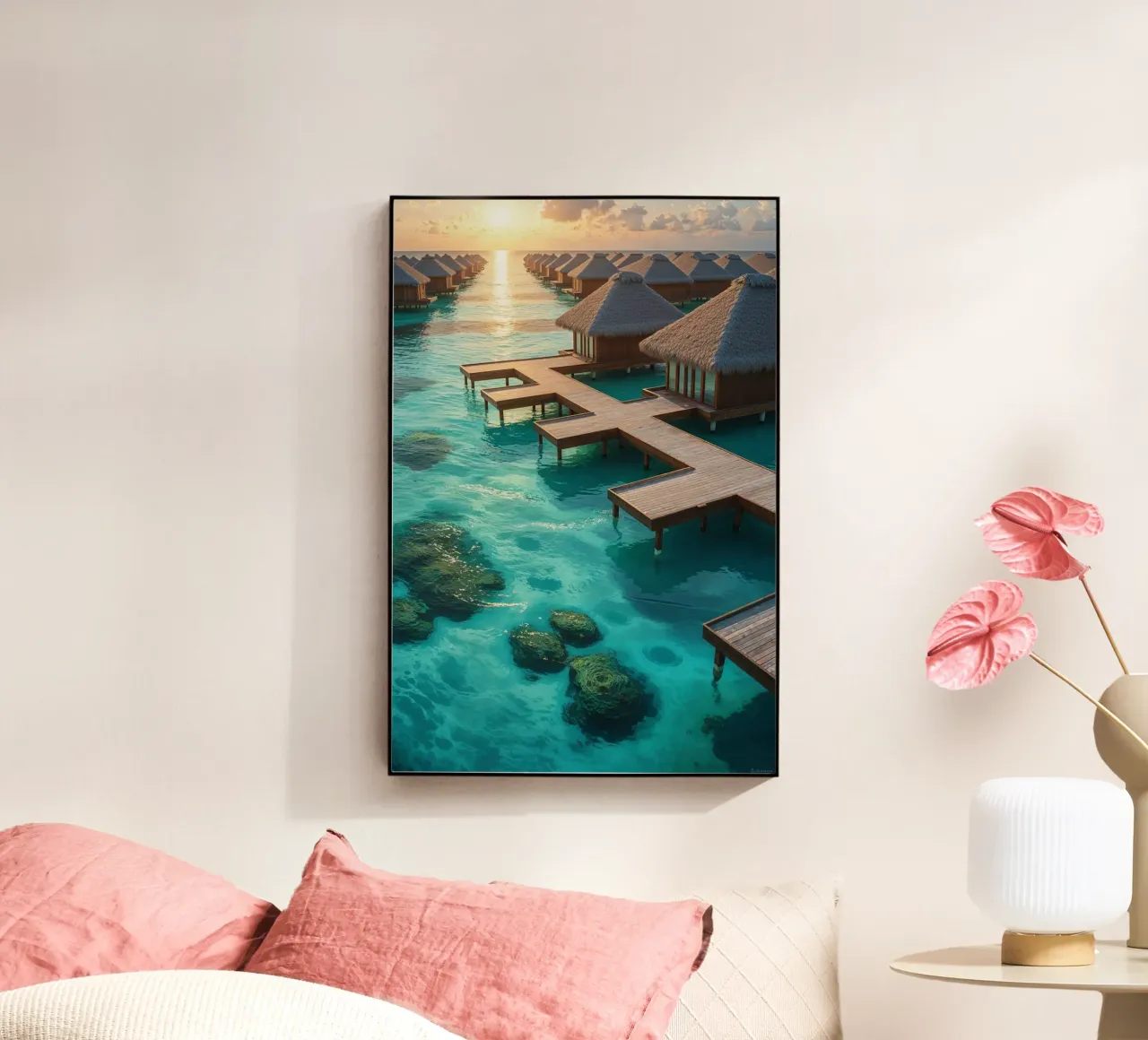Sunlit Lagoon Haven plexiglass da AlbertKlee