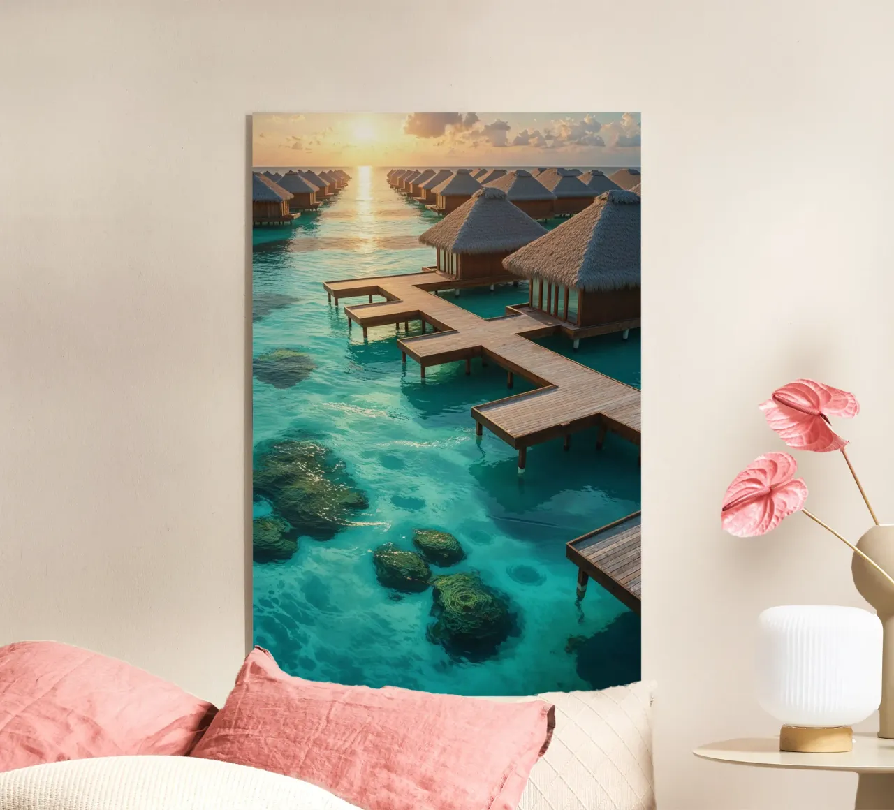Sunlit Lagoon Haven plexiglass da AlbertKlee