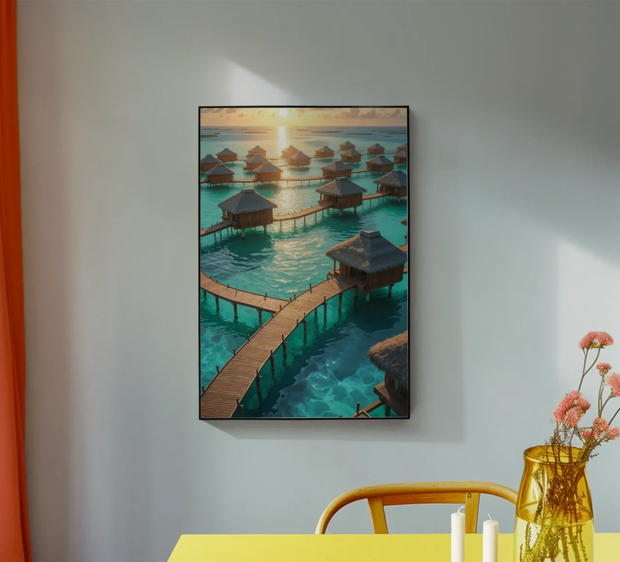 Idyllic Waterfront Serenity plexiglass da AlbertKlee