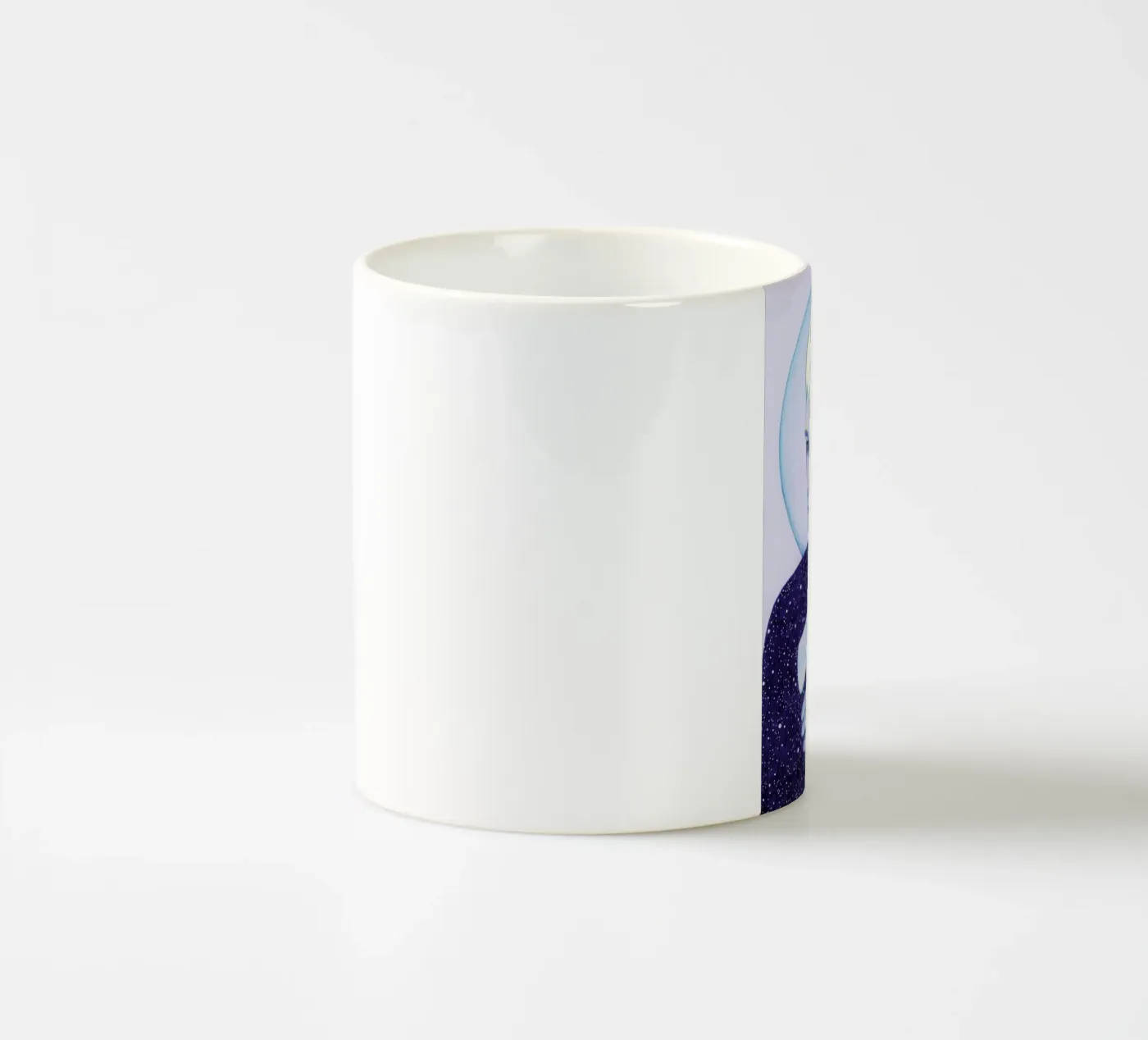 Alienated II ceramic mug by Natalie Foss