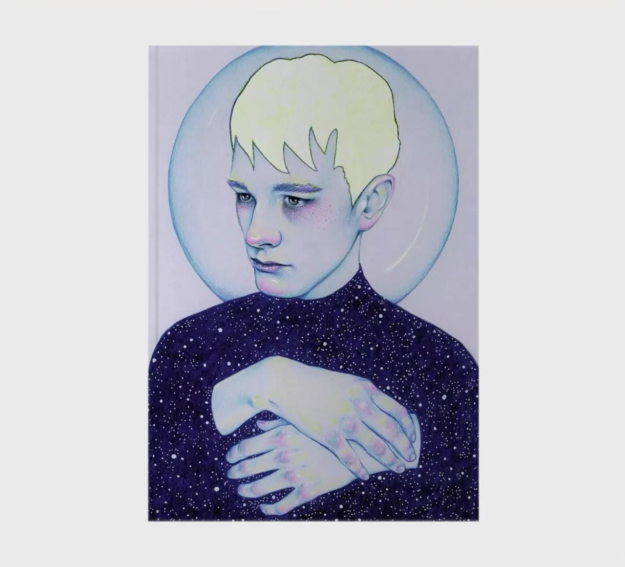 Alienated II notebook by Natalie Foss