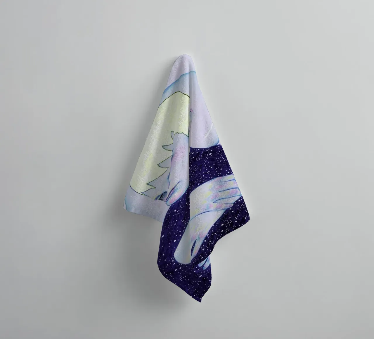 Alienated II asciugamano da bagno da Natalie Foss