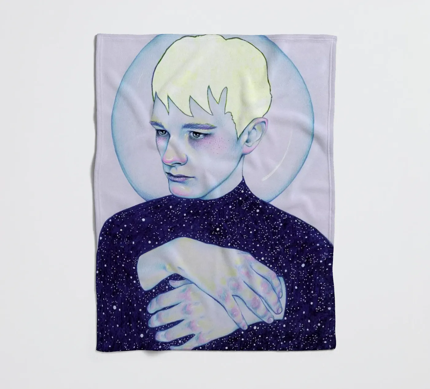 Alienated II Fleecedecke von Natalie Foss