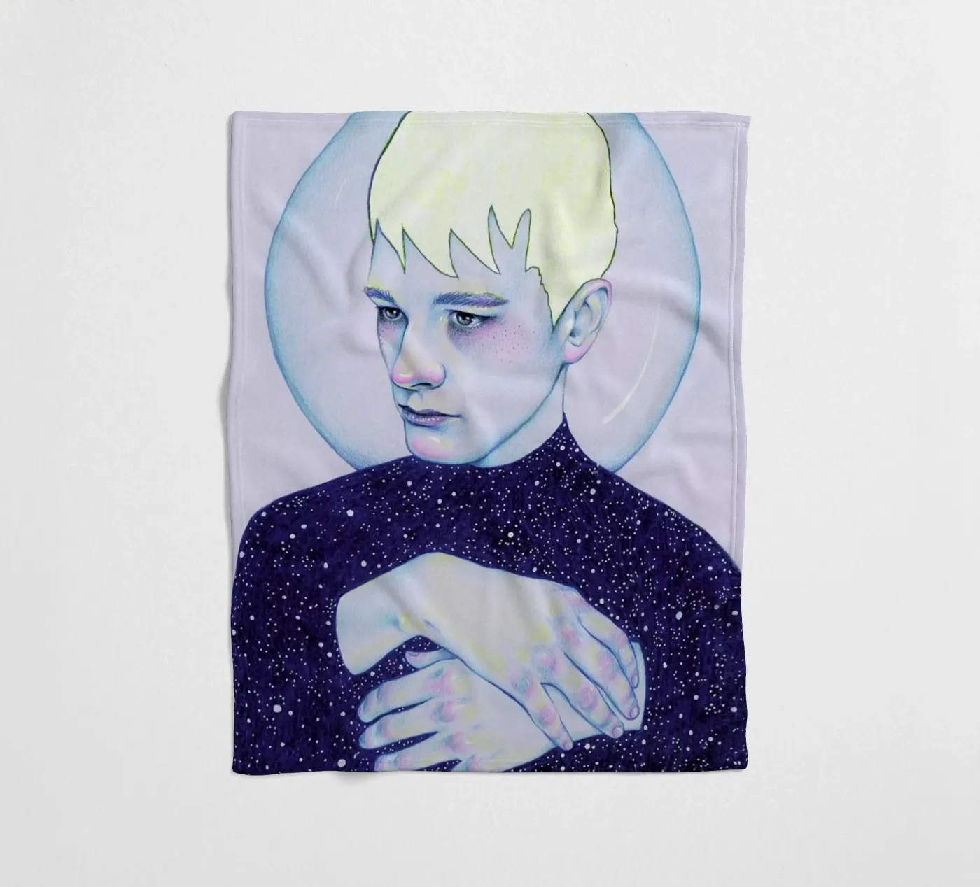Alienated II Fleecedecke von Natalie Foss