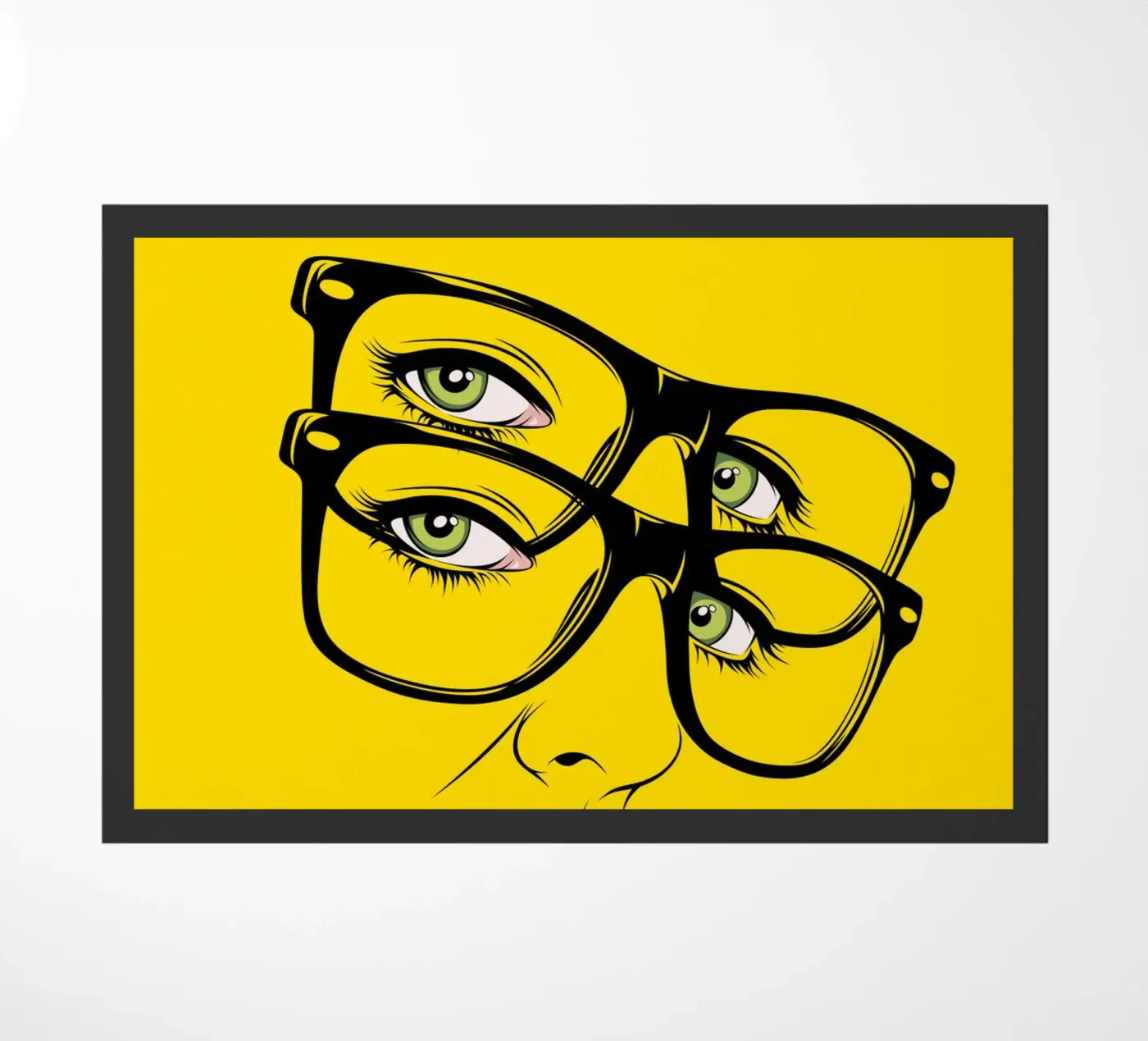 cmYk deurmat van Cranio Dsgn