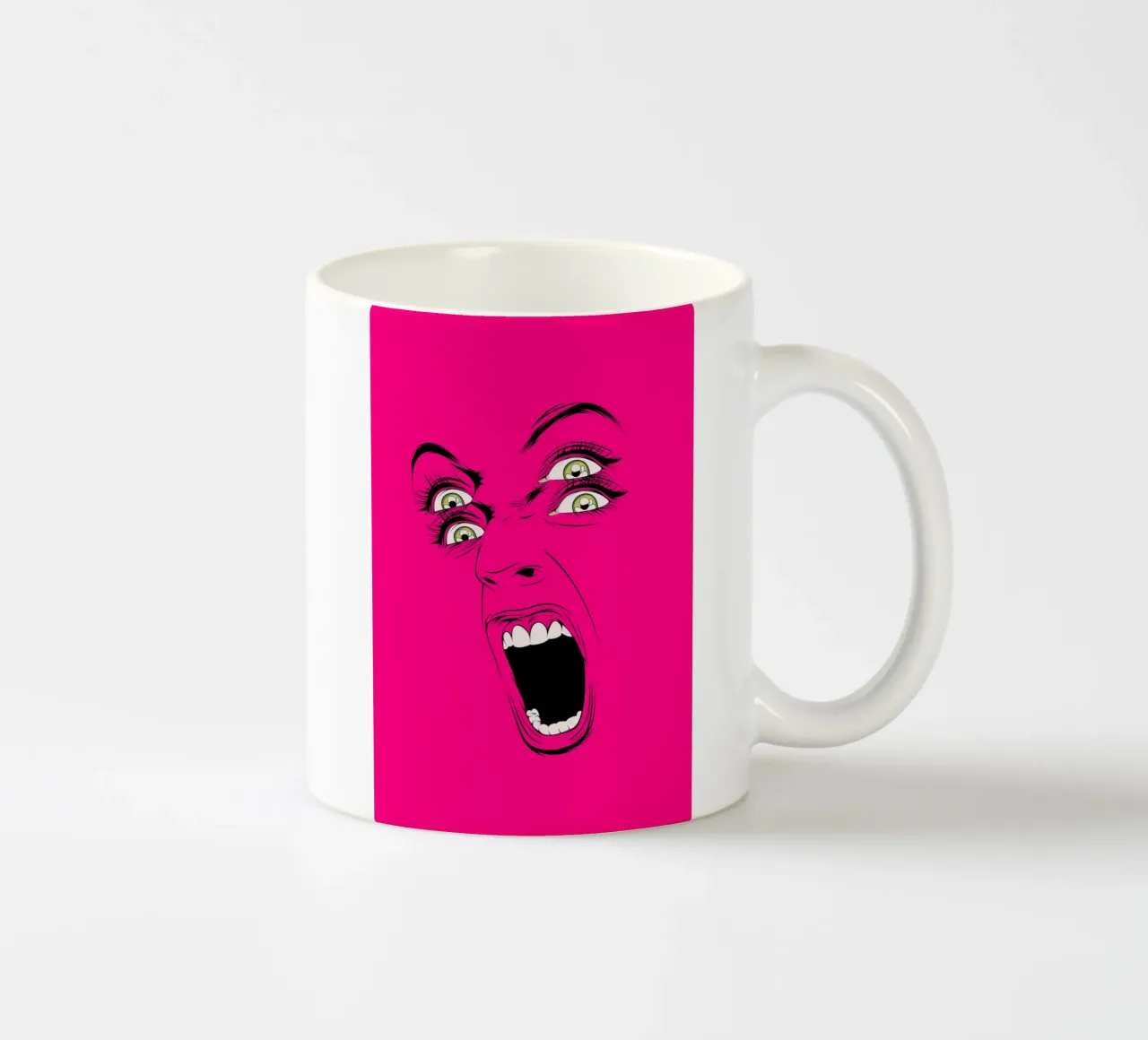 cMyk tazza in ceramica da Cranio Dsgn