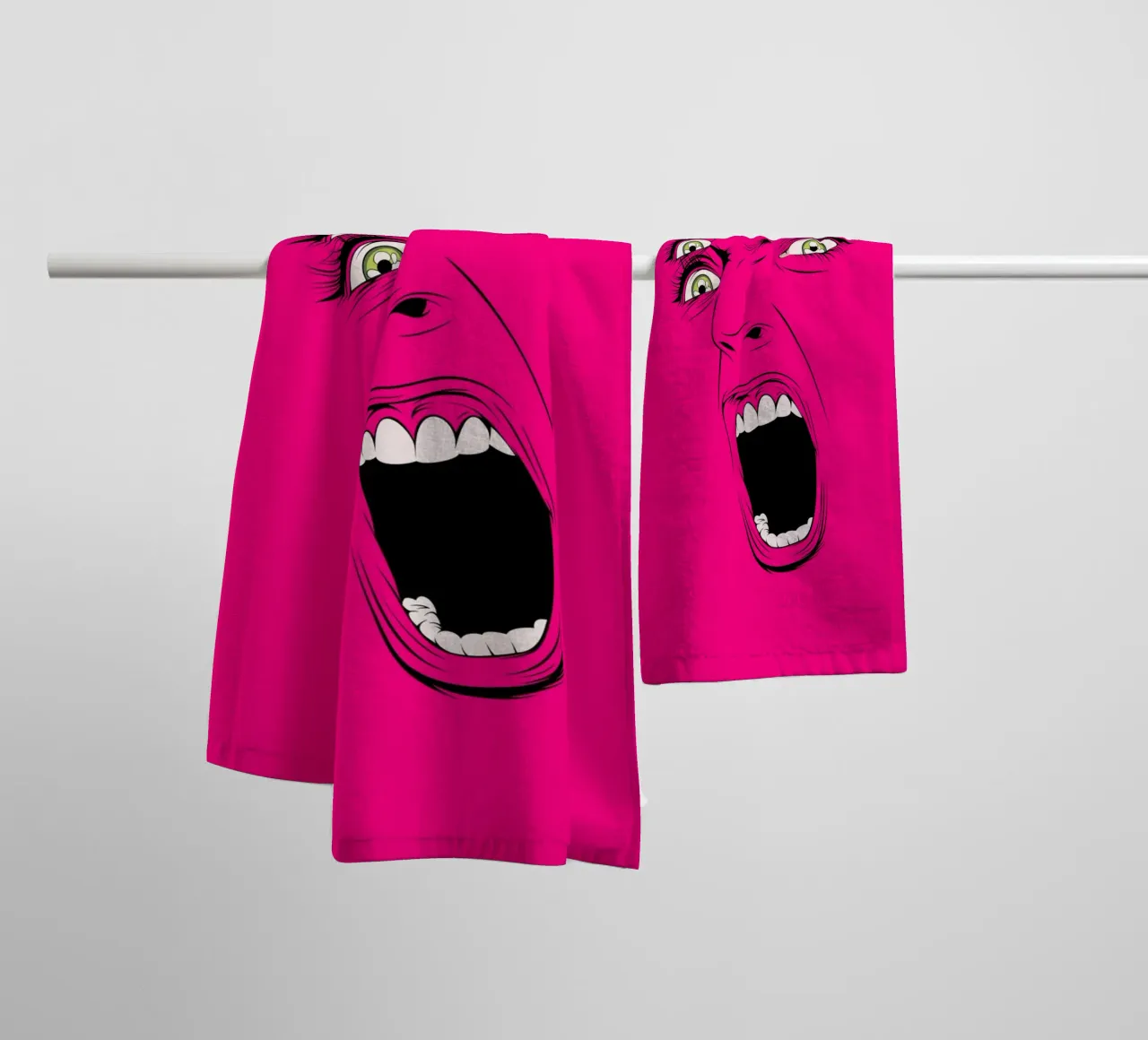 cMyk asciugamano da bagno da Cranio Dsgn