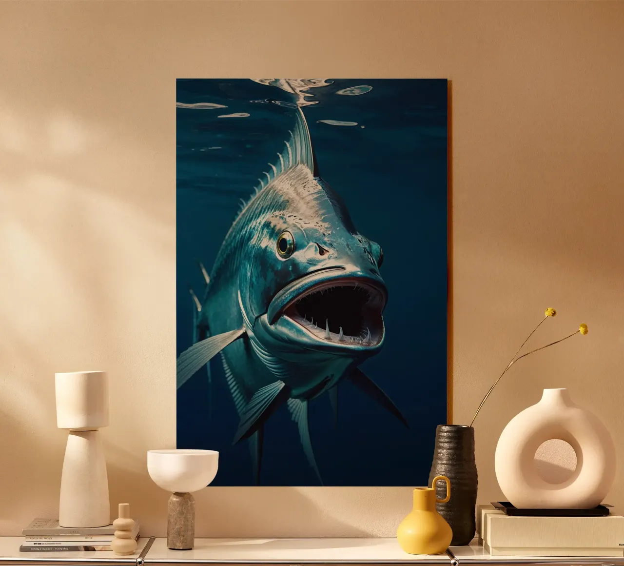 Close-Up of Barracuda in Action plexiglass da AlbertKlee