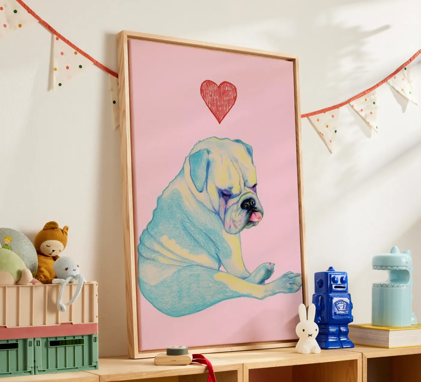 Bulle tela da Natalie Foss