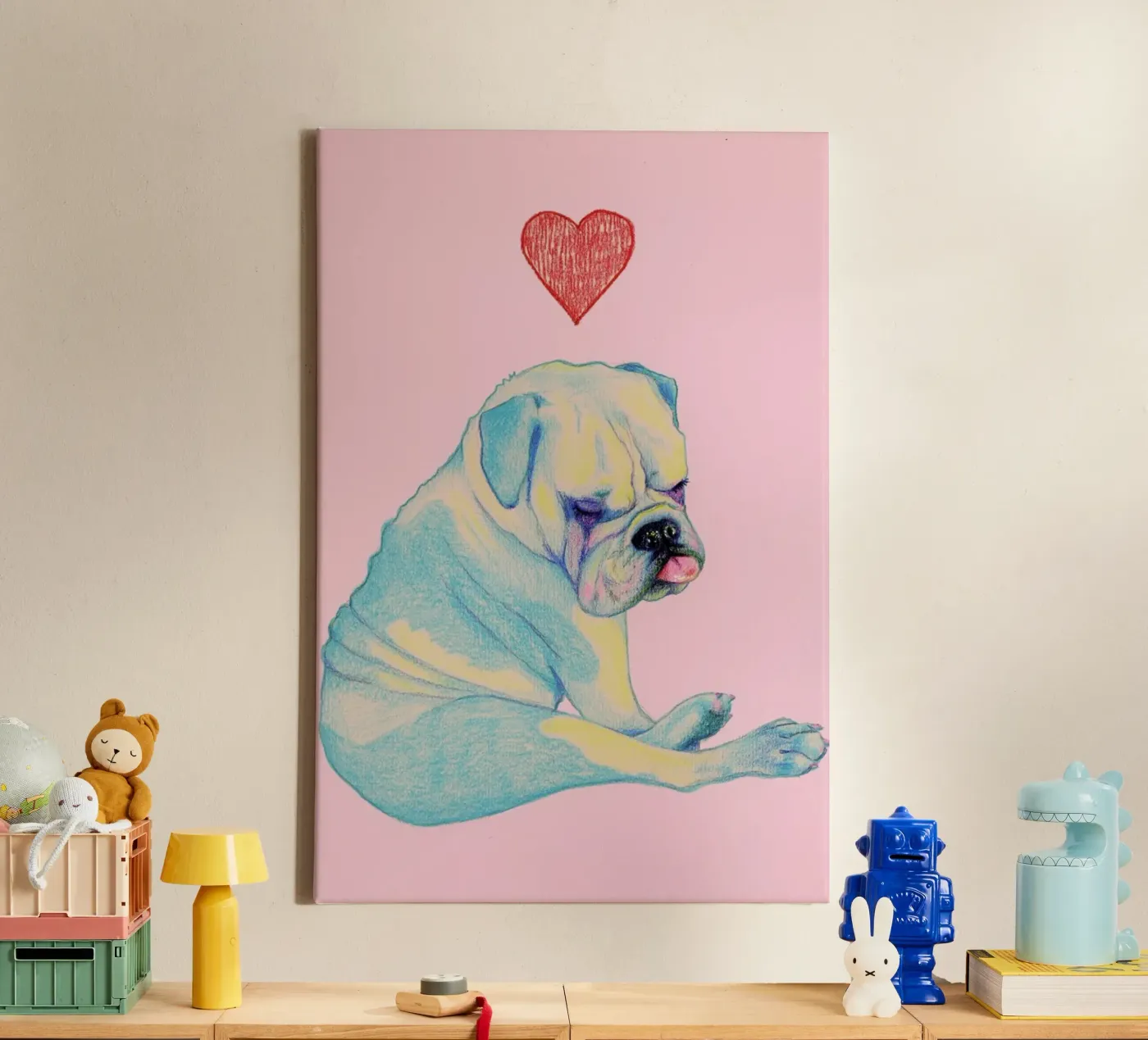 Bulle tela da Natalie Foss