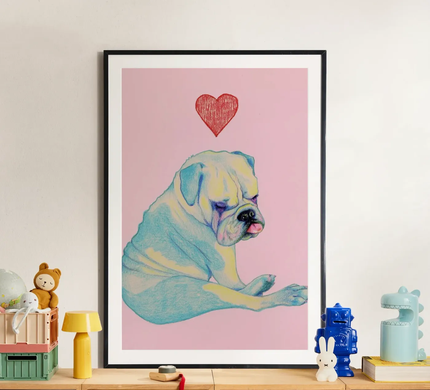 Bulle poster van Natalie Foss