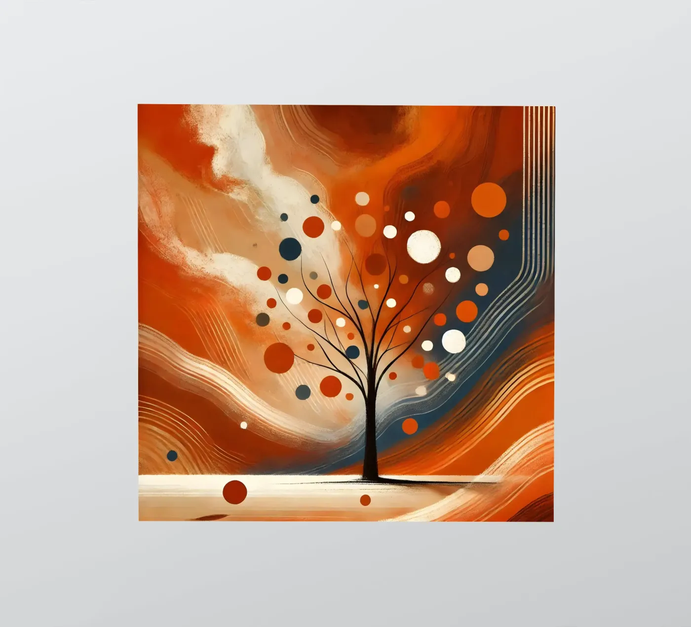 Baum orange sticker by spiritual