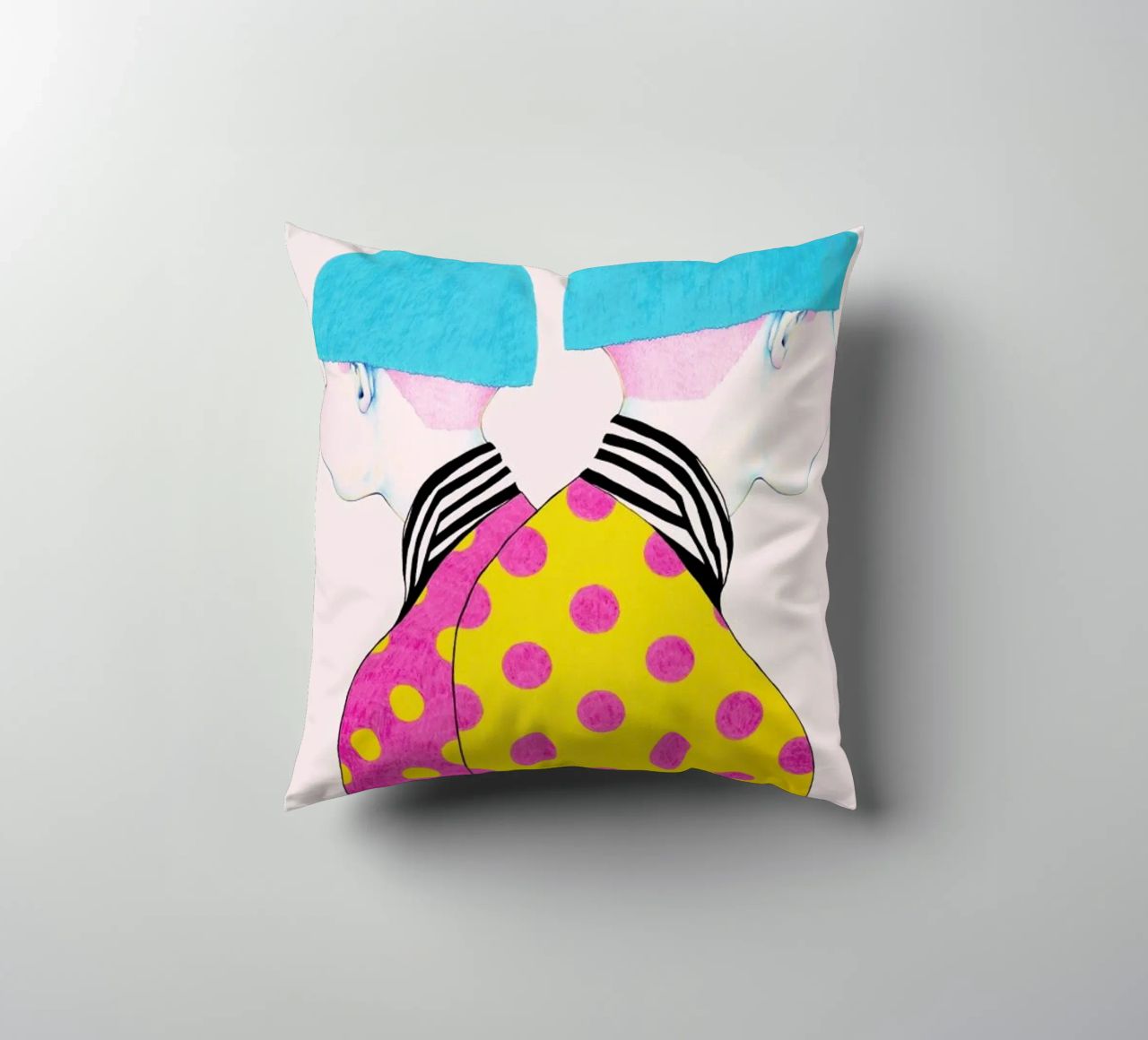 Doubletrouble cuscino da Natalie Foss