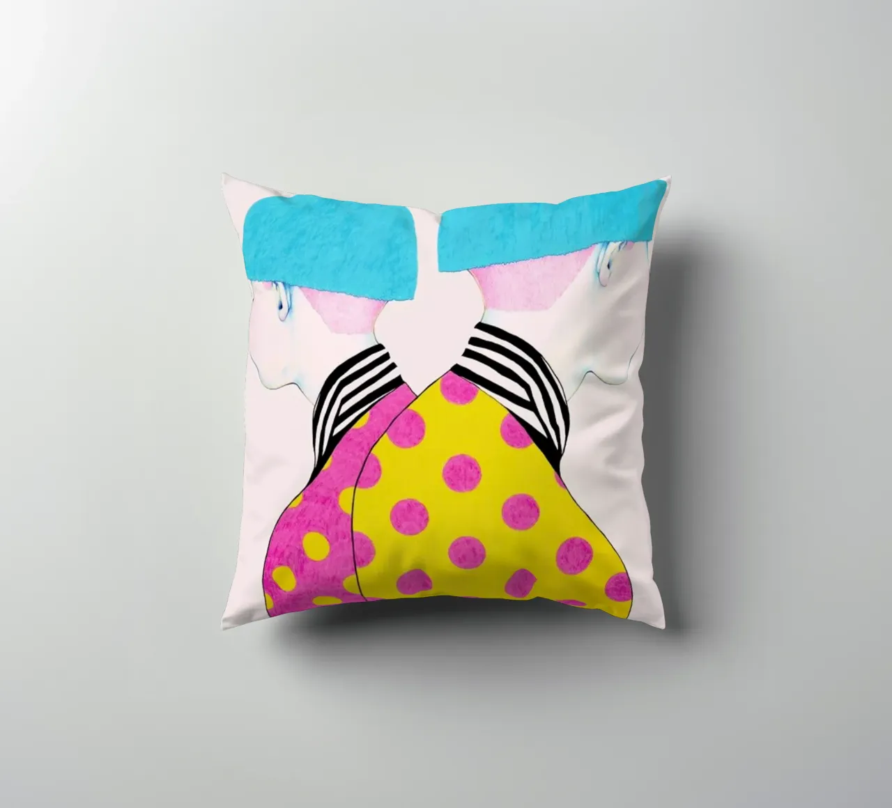Doubletrouble cuscino da Natalie Foss