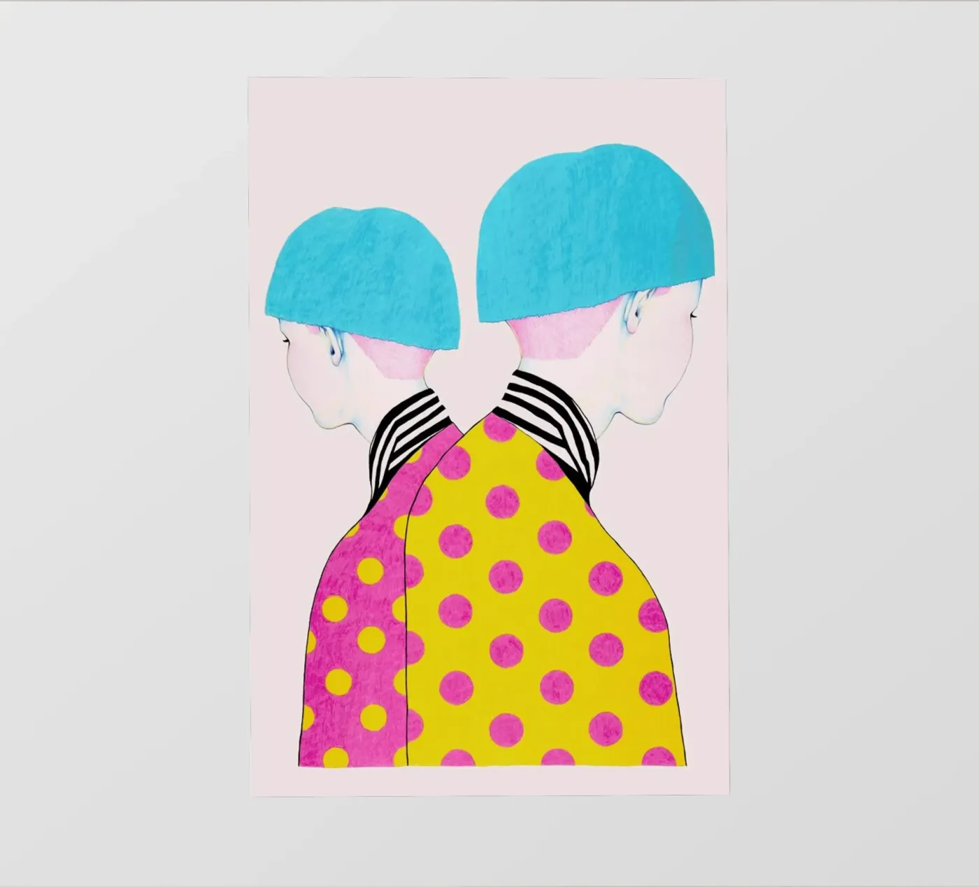 Doubletrouble bâche pvc de Natalie Foss