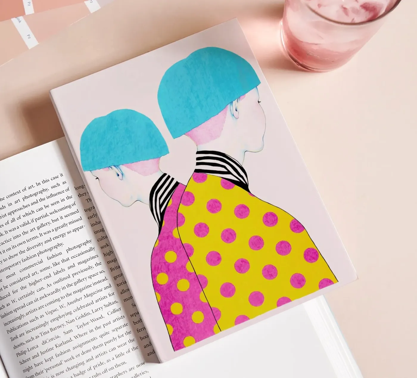 Doubletrouble notebook by Natalie Foss