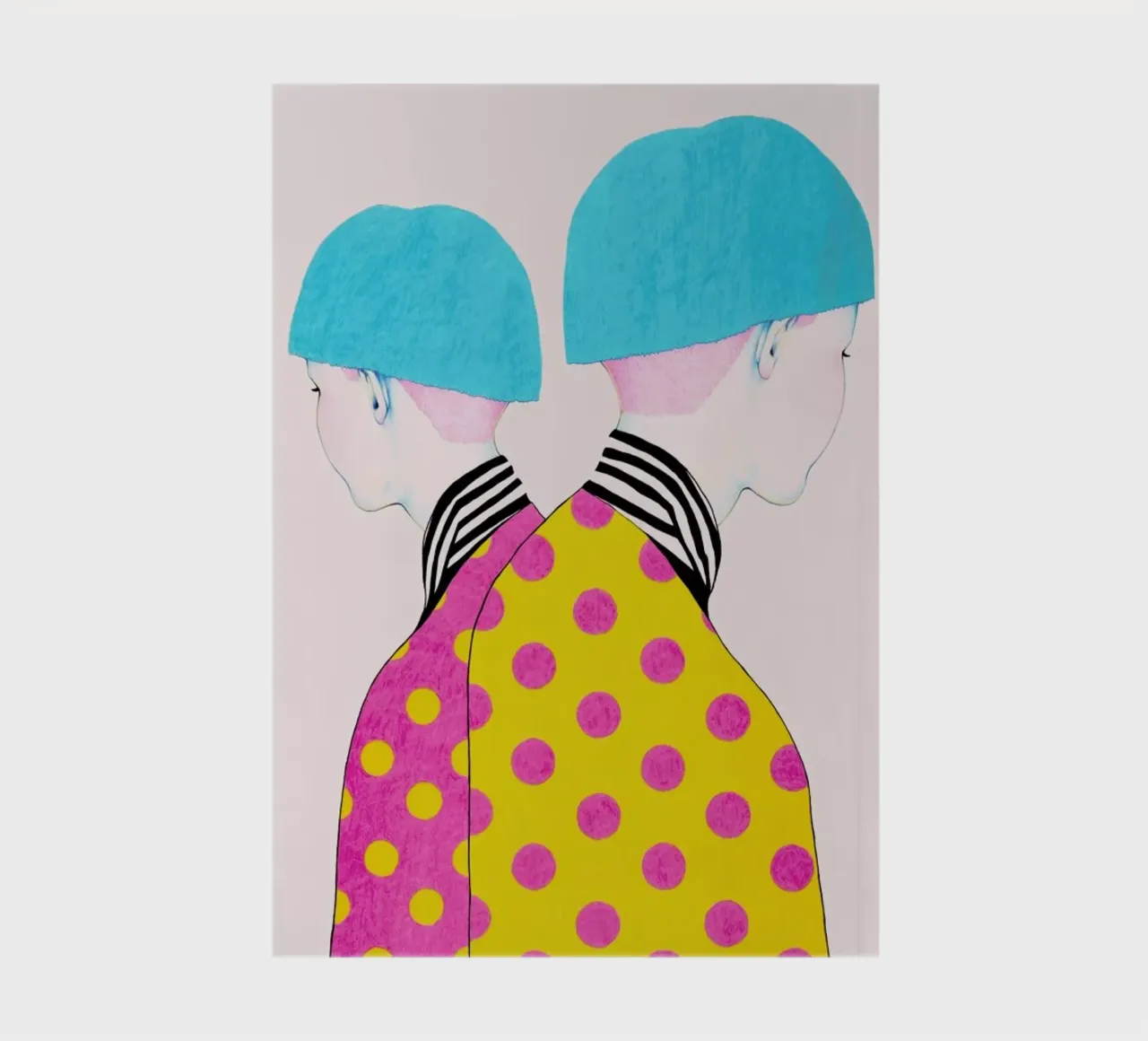 Doubletrouble notebook by Natalie Foss