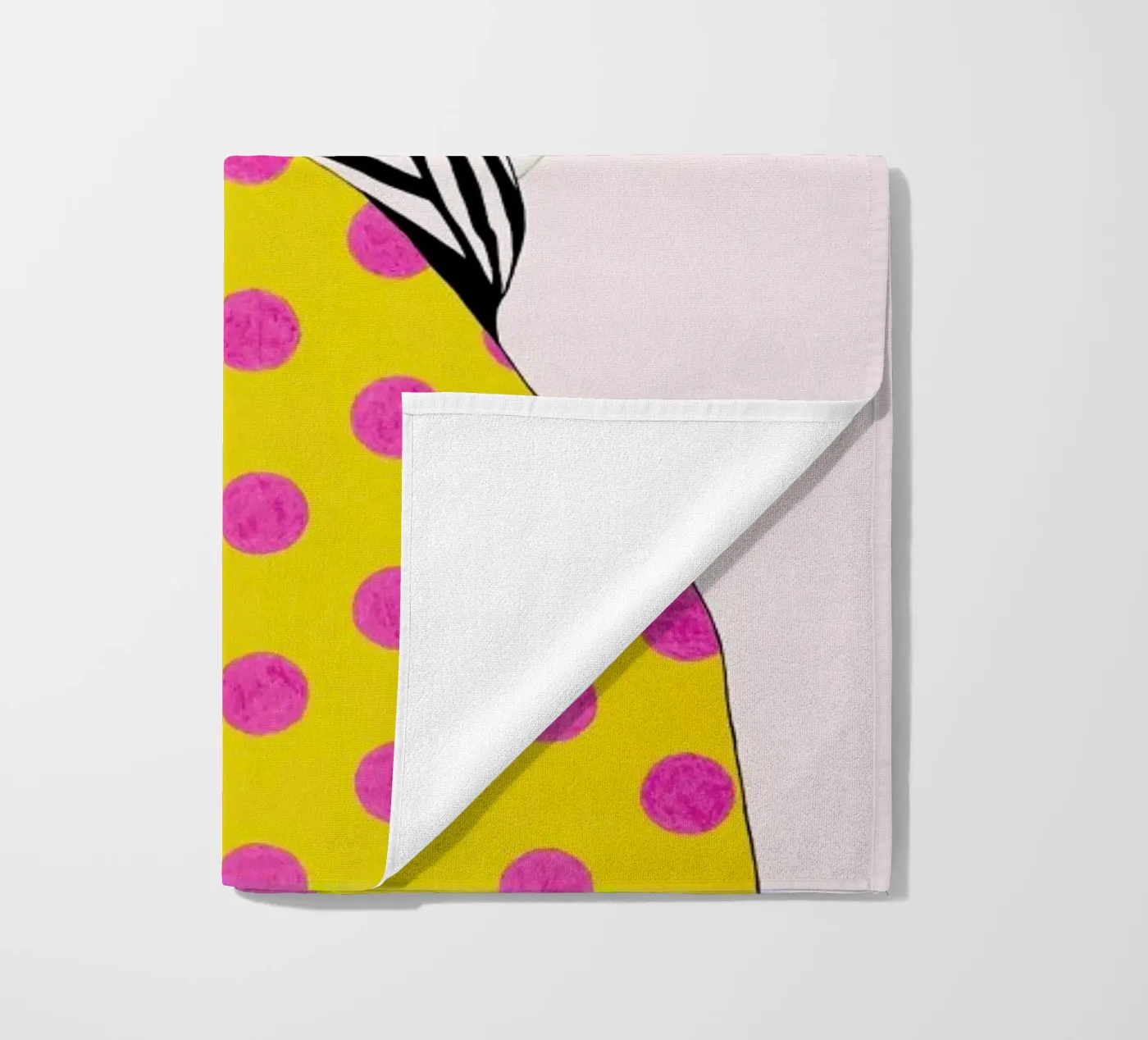 Doubletrouble beach towel by Natalie Foss