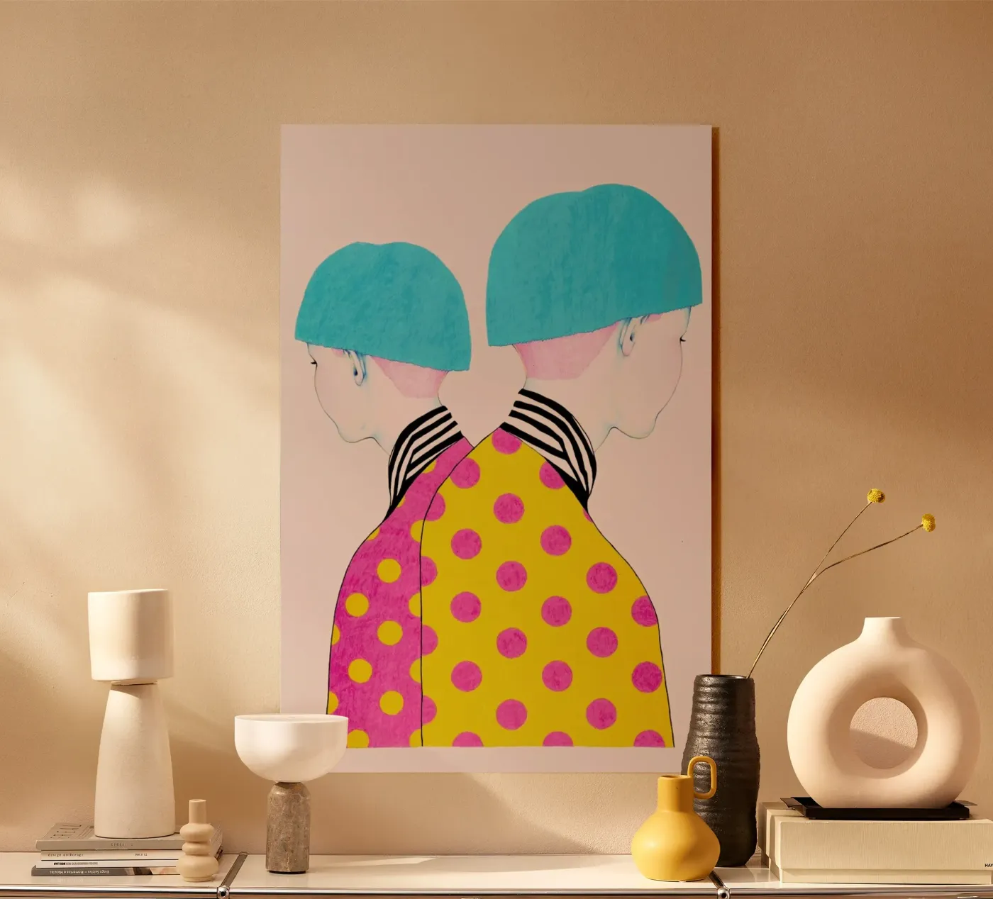 Doubletrouble plexiglas de Natalie Foss