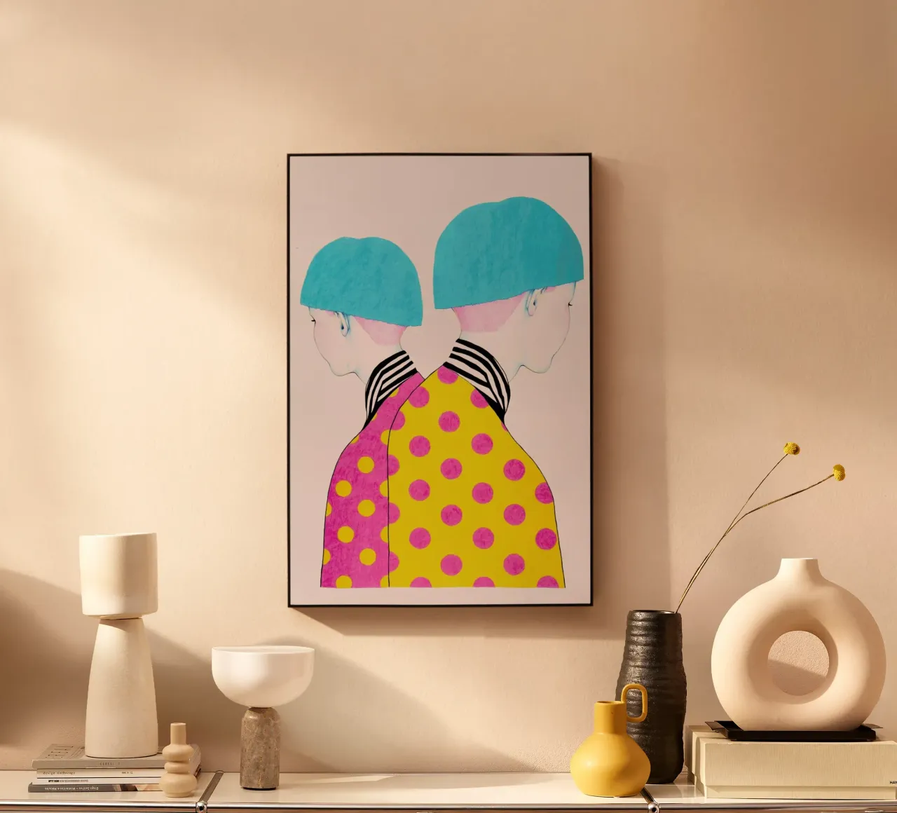 Doubletrouble alluminio dibond da Natalie Foss