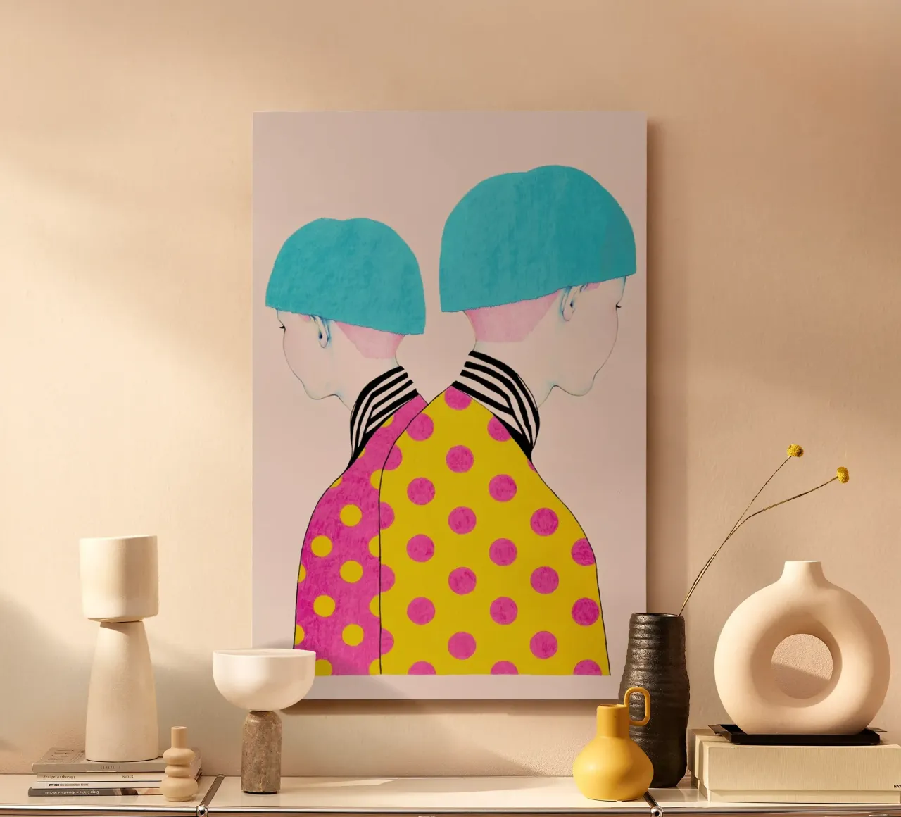 Doubletrouble alluminio dibond da Natalie Foss