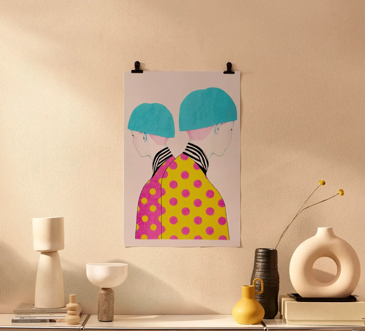Doubletrouble poster de Natalie Foss