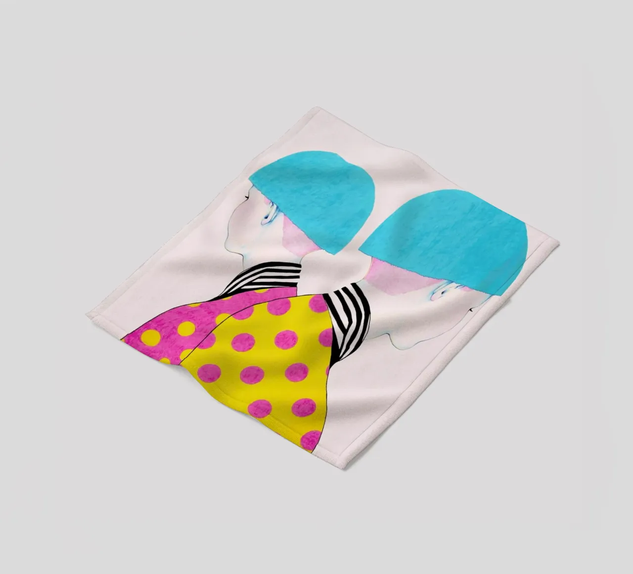 Doubletrouble fleecedeken van Natalie Foss