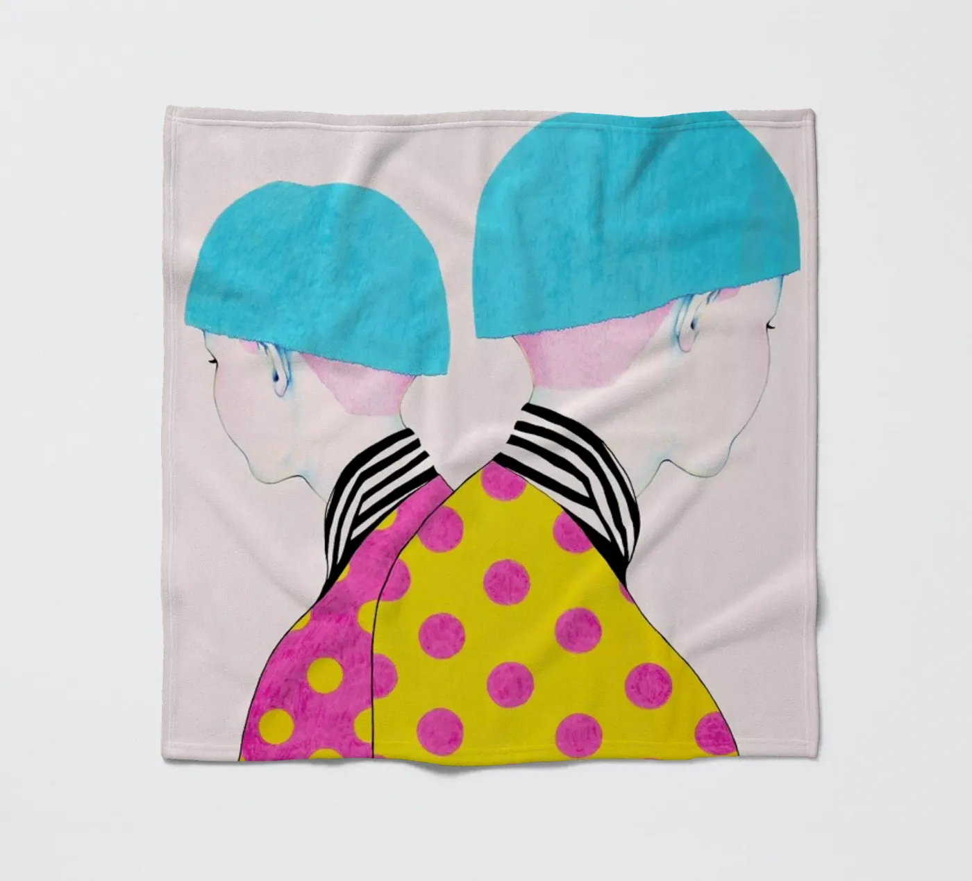 Doubletrouble fleecedeken van Natalie Foss