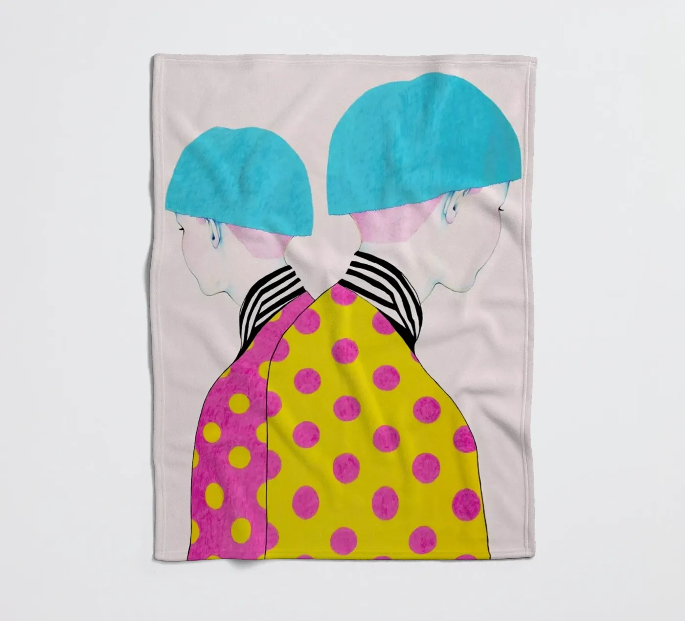 Doubletrouble fleecedeken van Natalie Foss