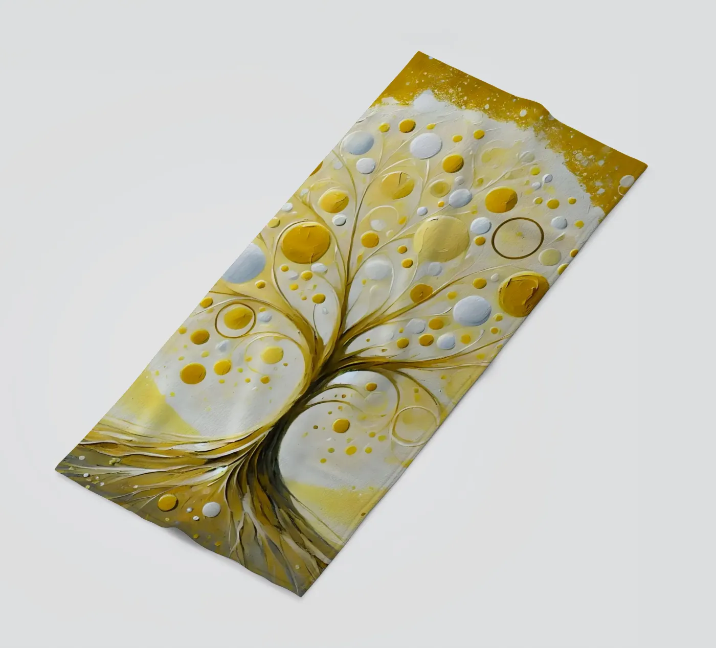 Albero giallo telo mare da spiritual