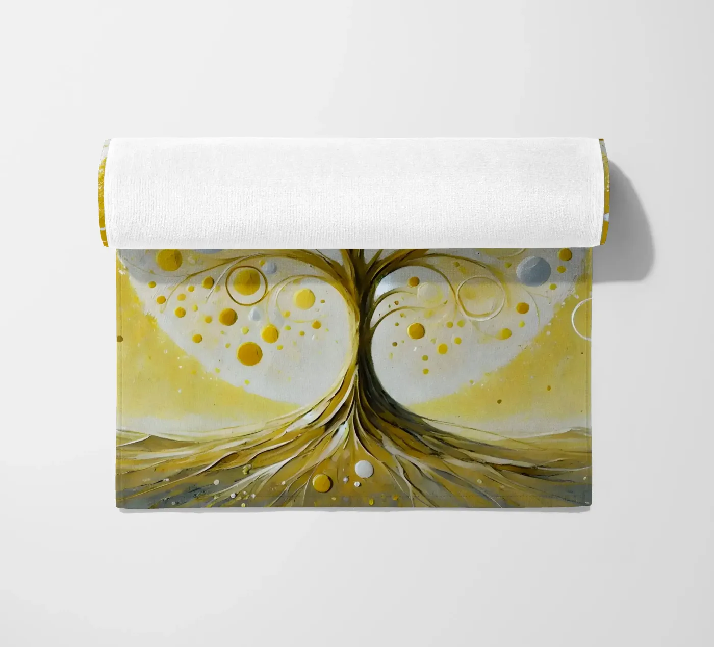 Albero giallo telo mare da spiritual