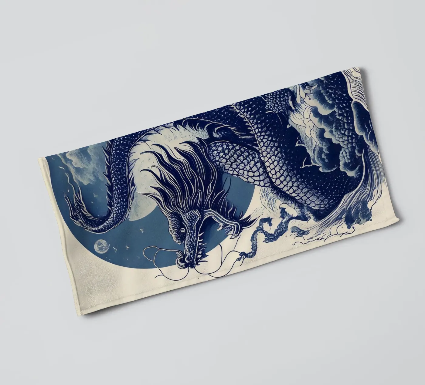 Blue dragon badhanddoek van tylerstudio