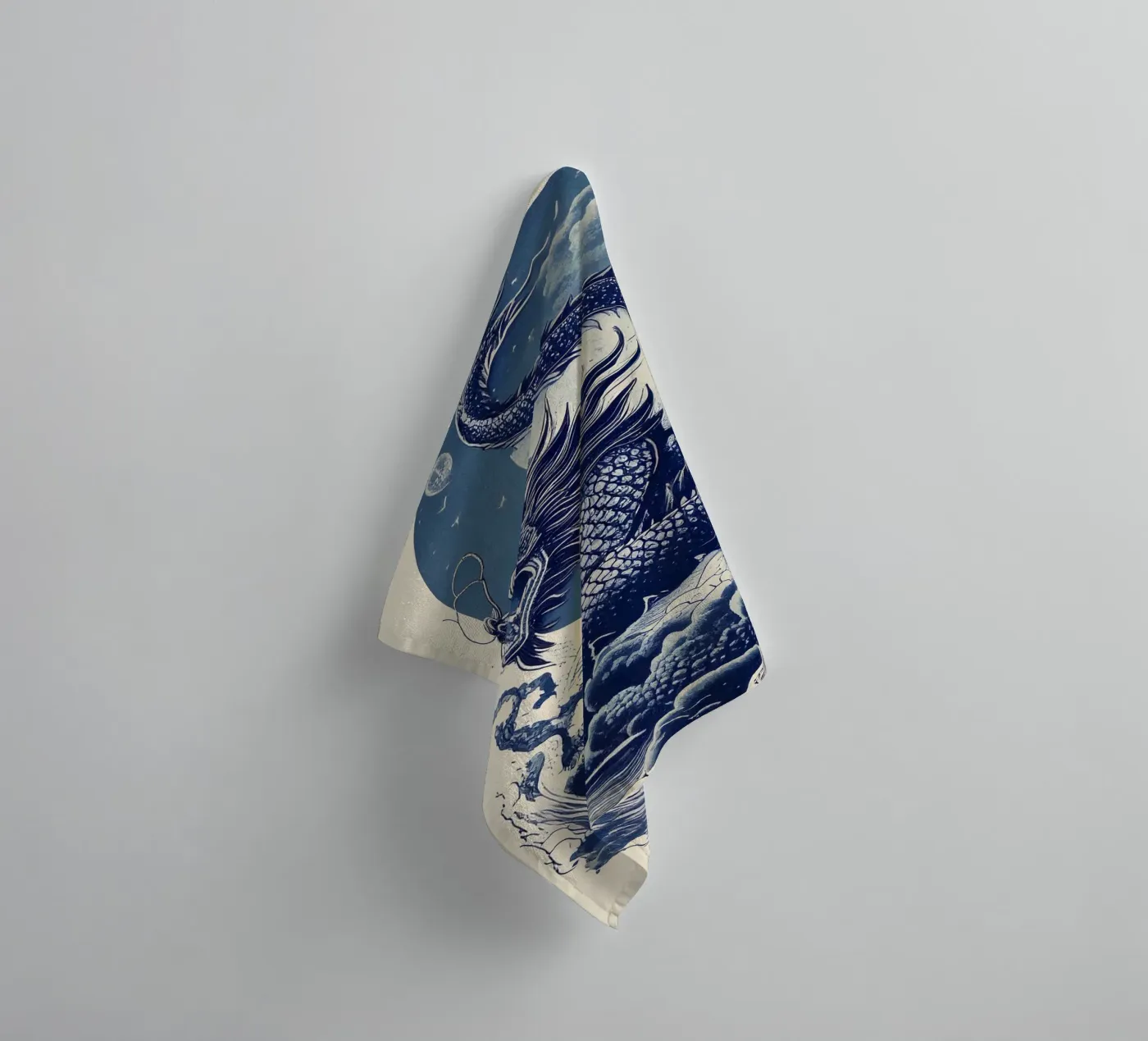 Blue dragon badhanddoek van tylerstudio