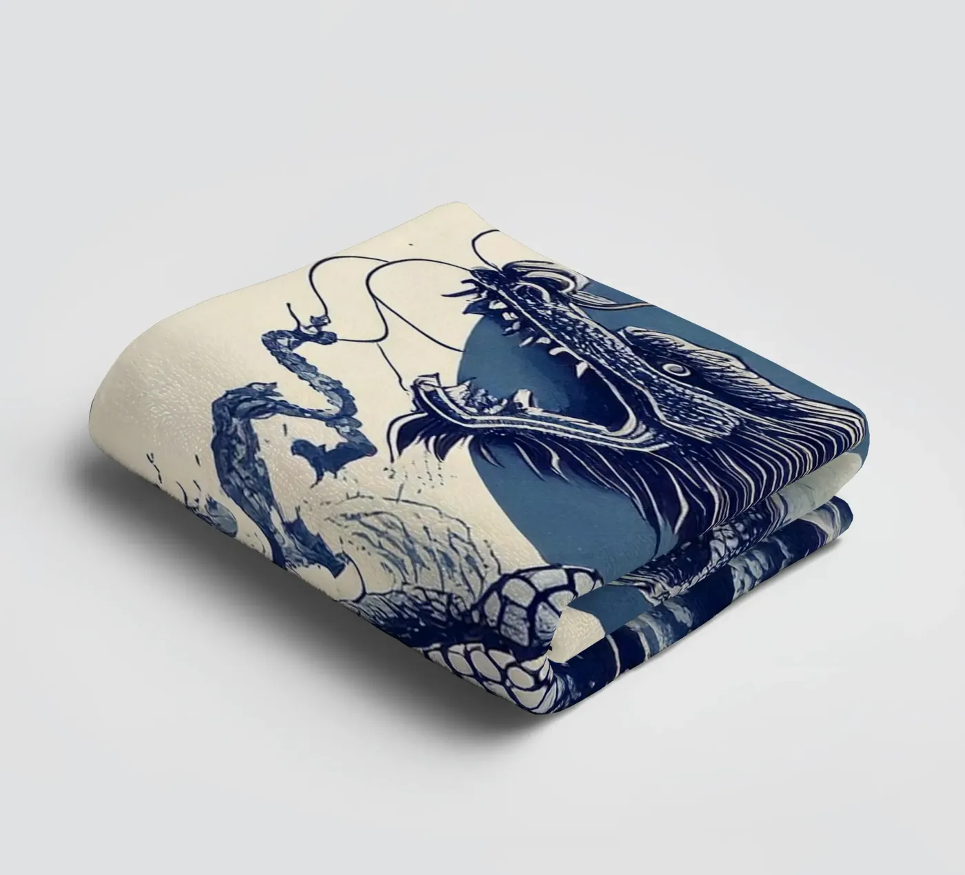 Blue dragon badhanddoek van tylerstudio