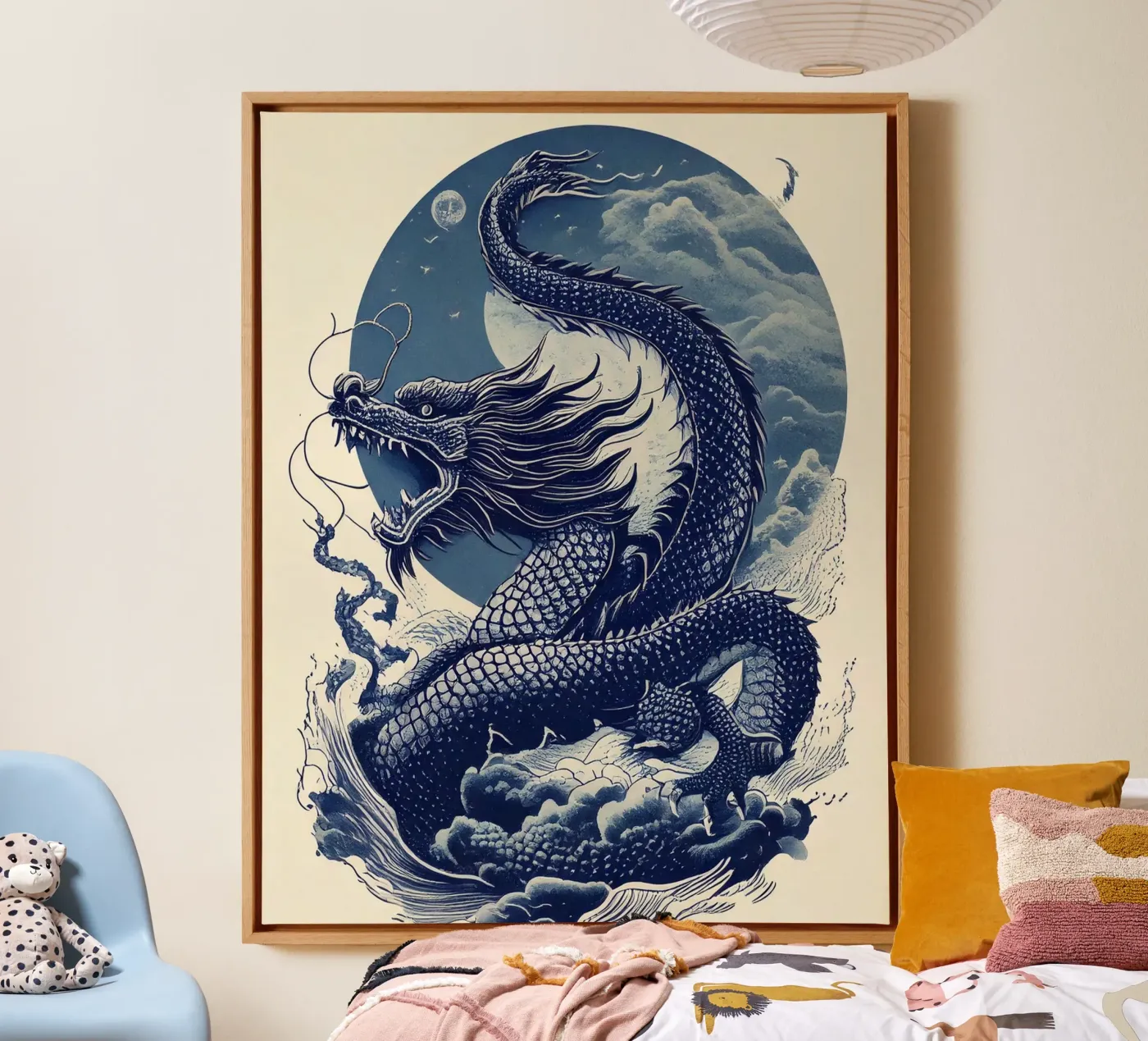 Blue dragon tela da tylerstudio