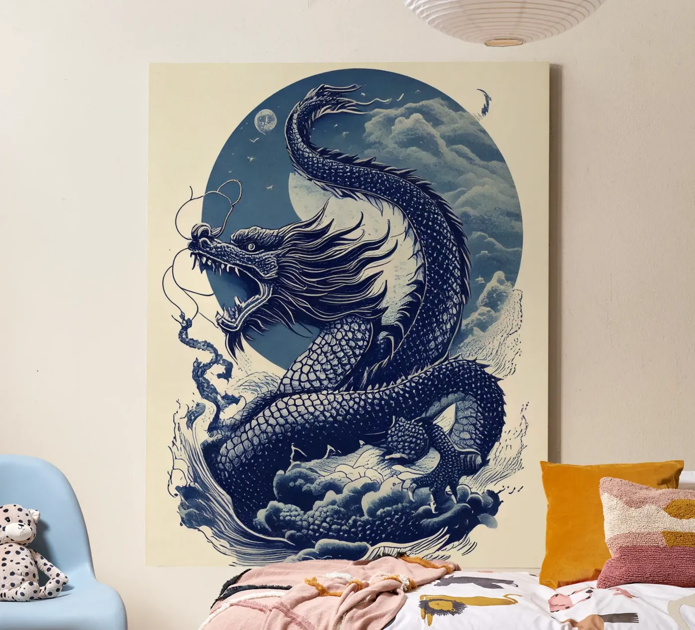 Blue dragon tela da tylerstudio