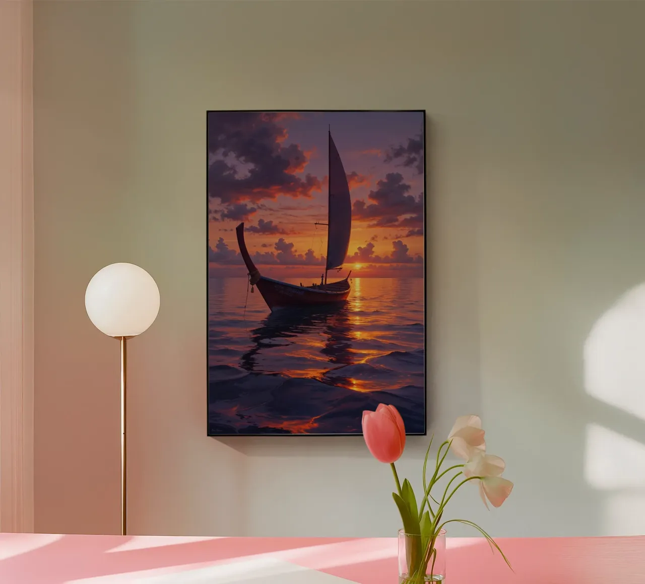 Sailing into the Sunset plexiglass da AlbertKlee