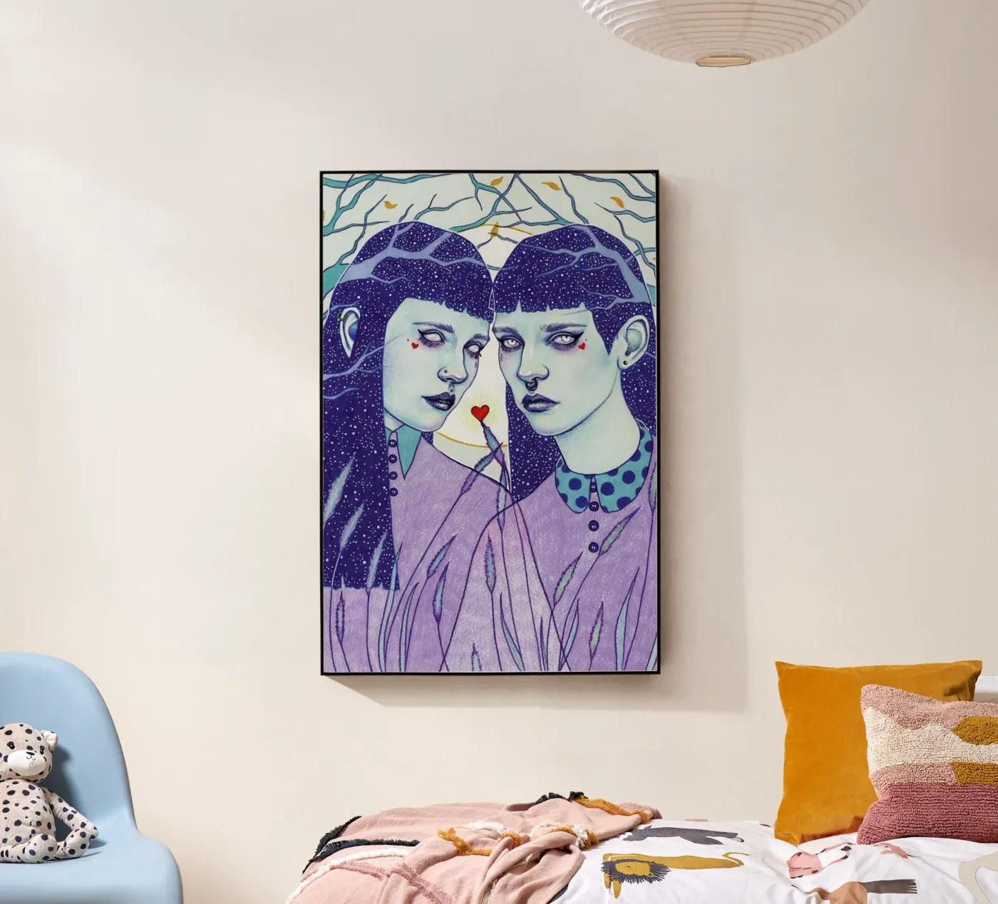 Ghoulmates plexiglass da Natalie Foss