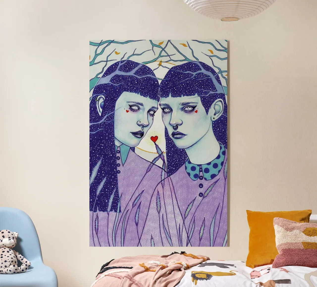 Ghoulmates plexiglass da Natalie Foss