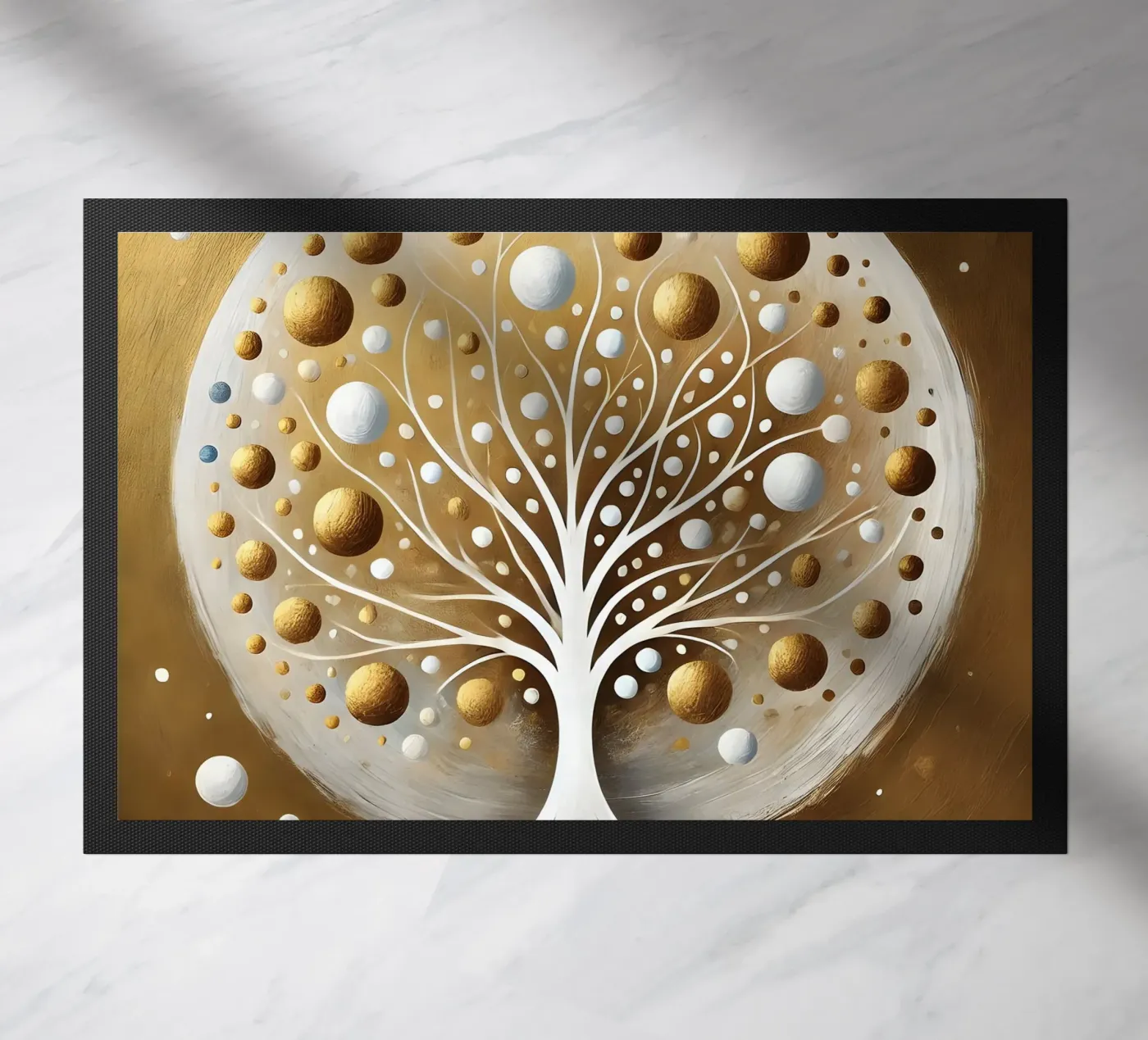Tree gold deurmat van spiritual