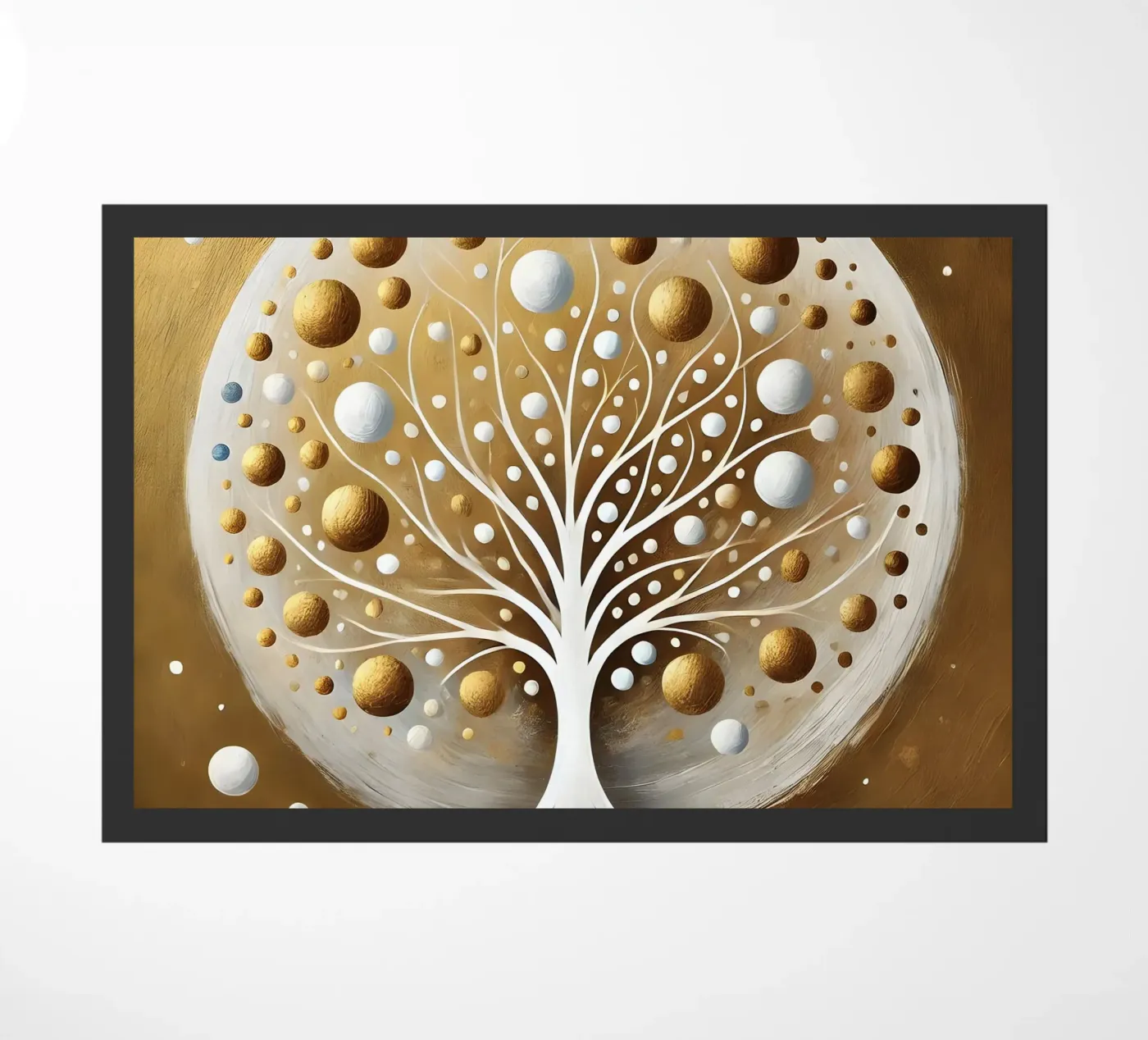Tree gold doormat by spiritual