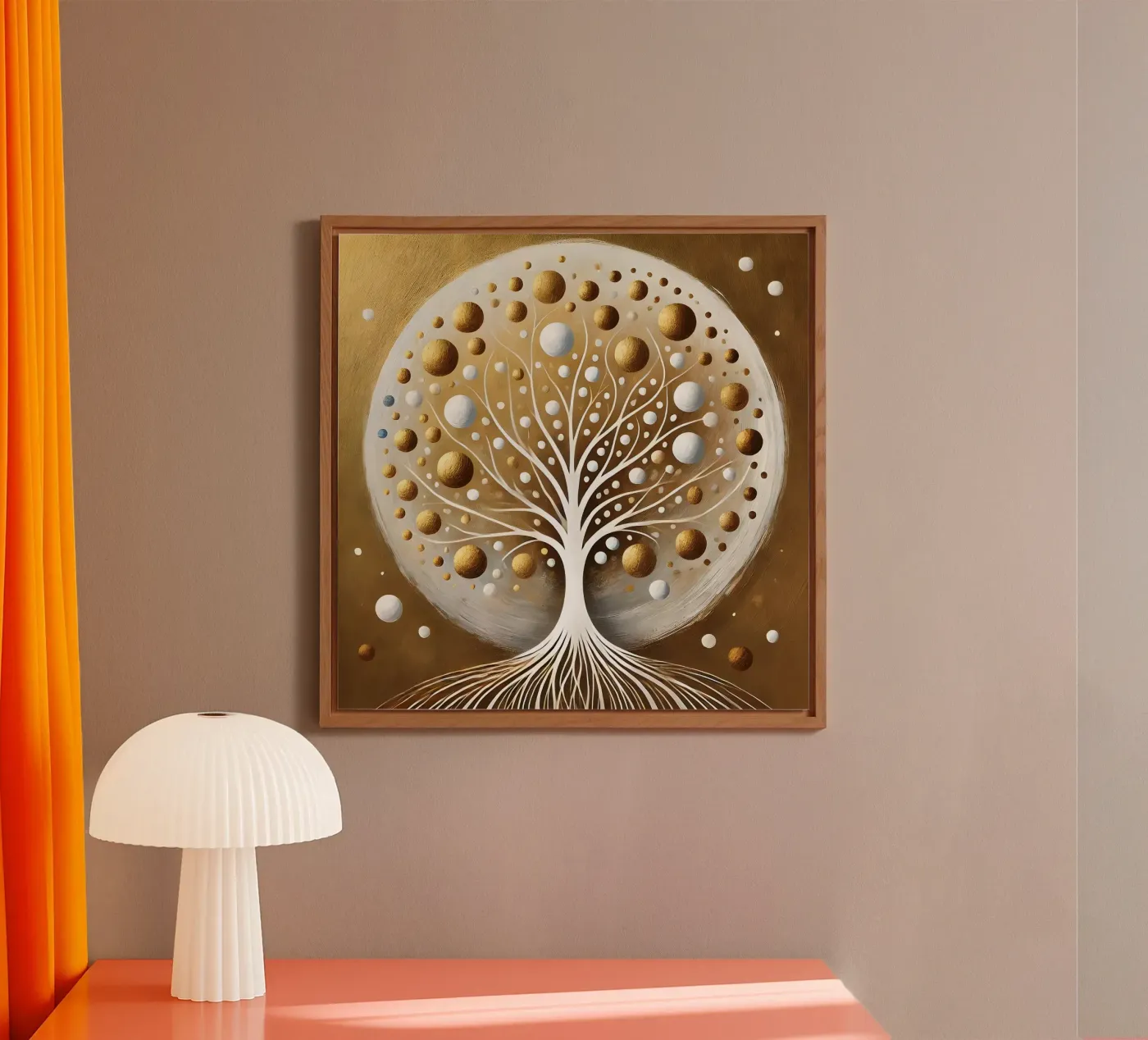 Tree gold forex plate by spiritual
