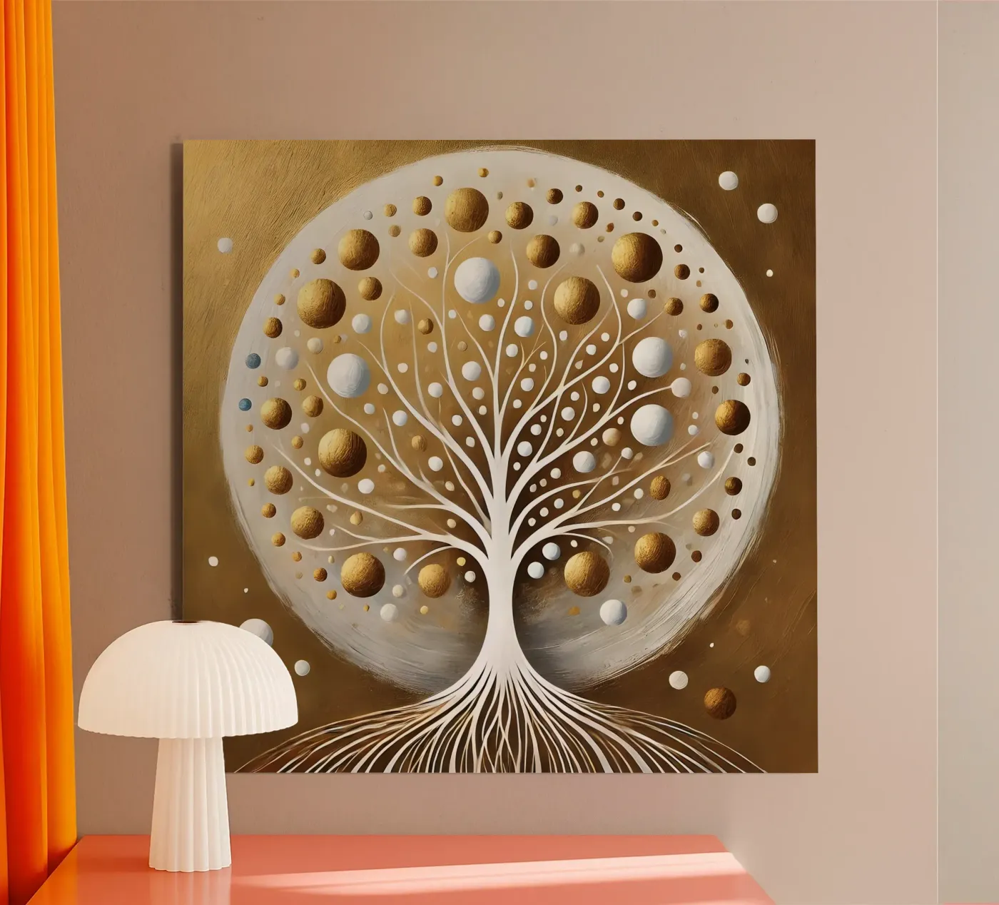 Tree gold forex plate by spiritual