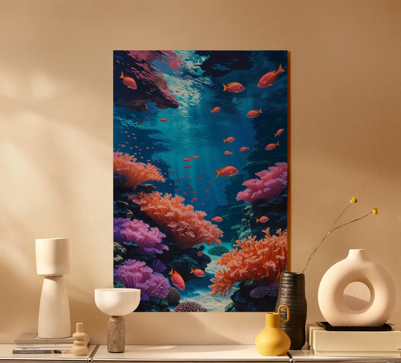 Aquatic Harmony in a Vibrant Reef plexiglass da AlbertKlee