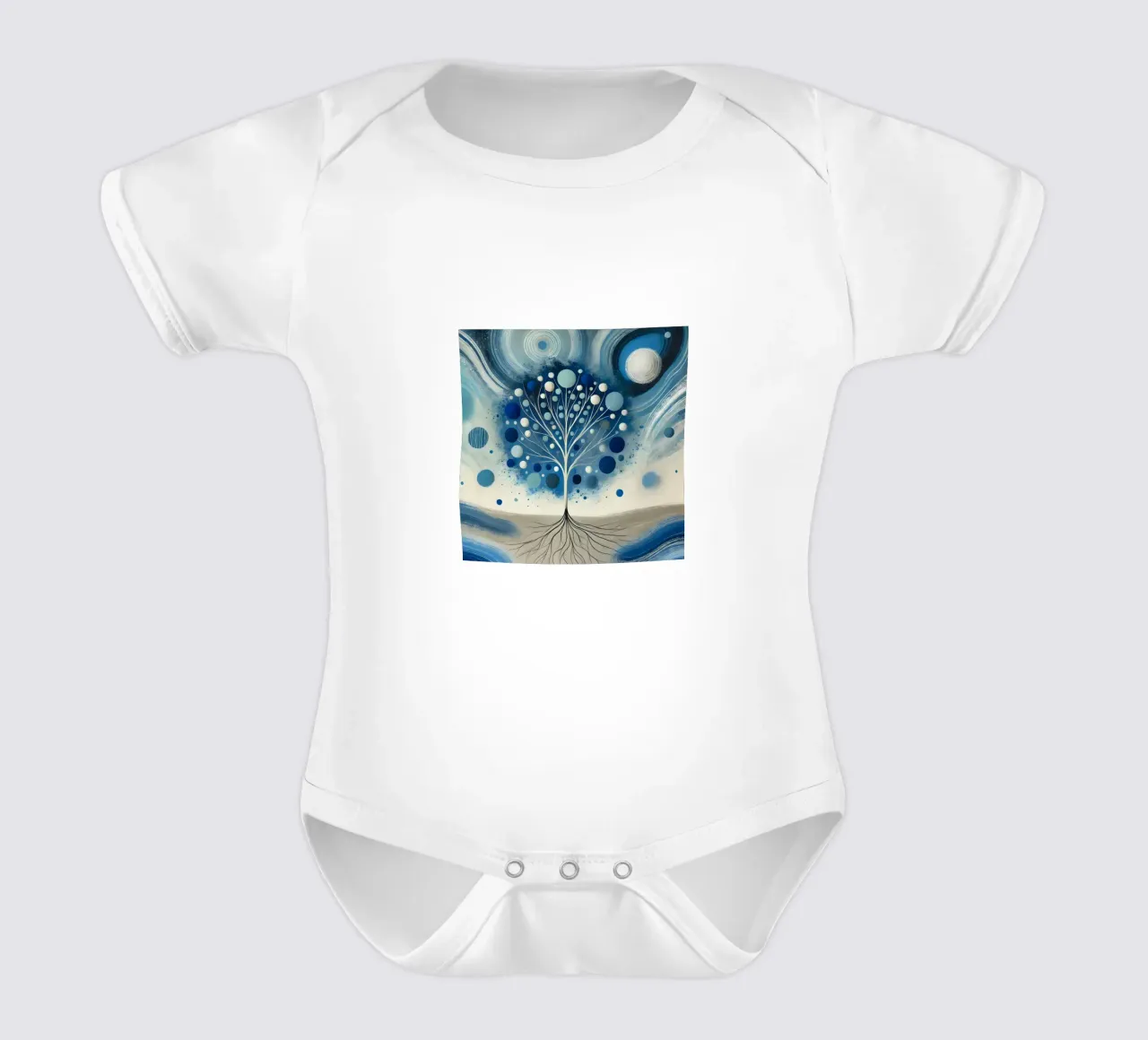Arbre bleu body bébé de spiritual