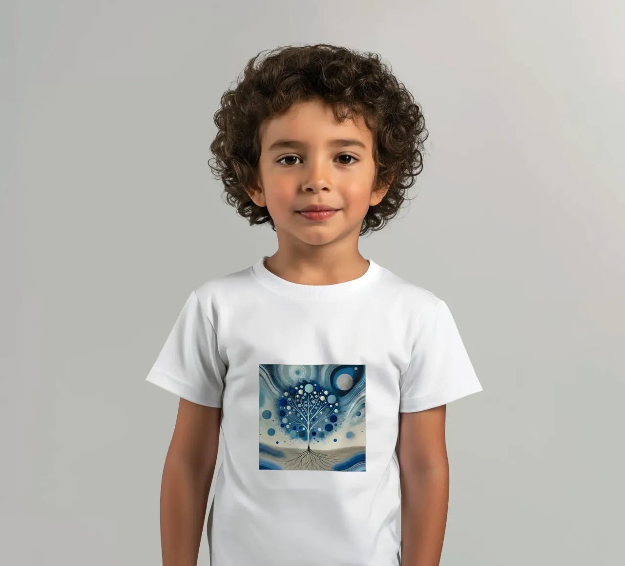 Albero blu t-shirt bambini da spiritual