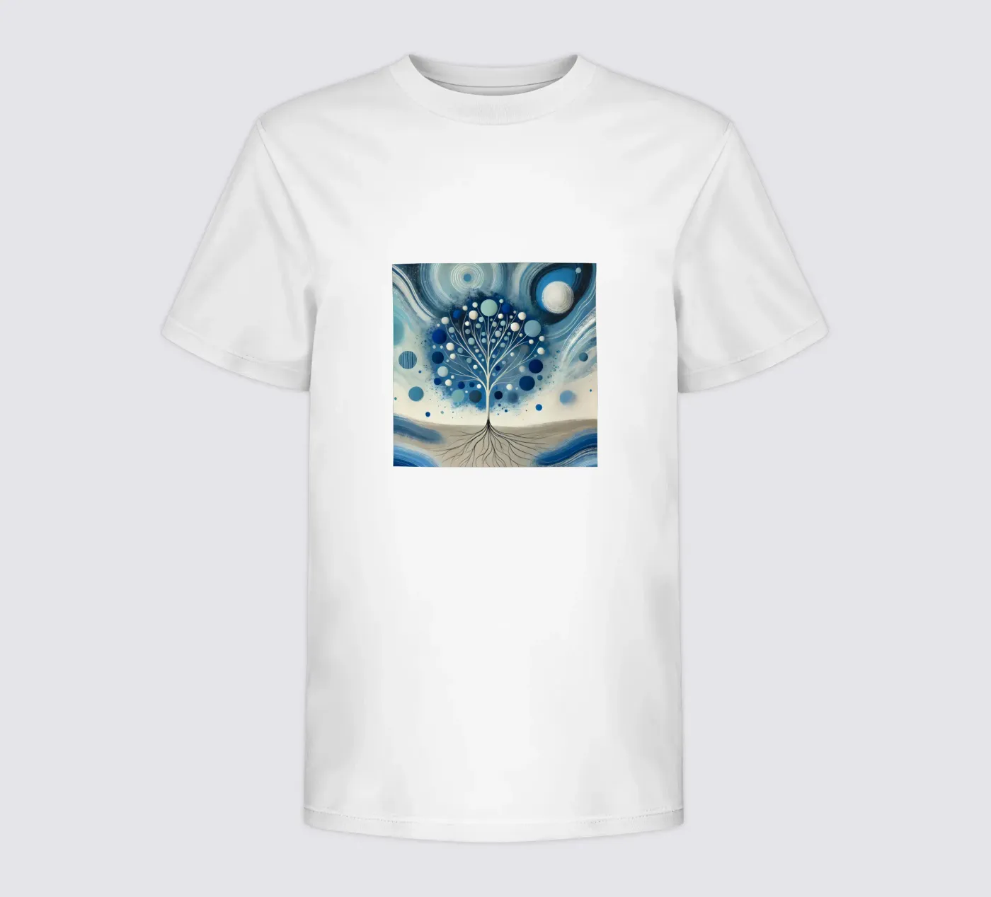 Albero blu t-shirt bambini da spiritual