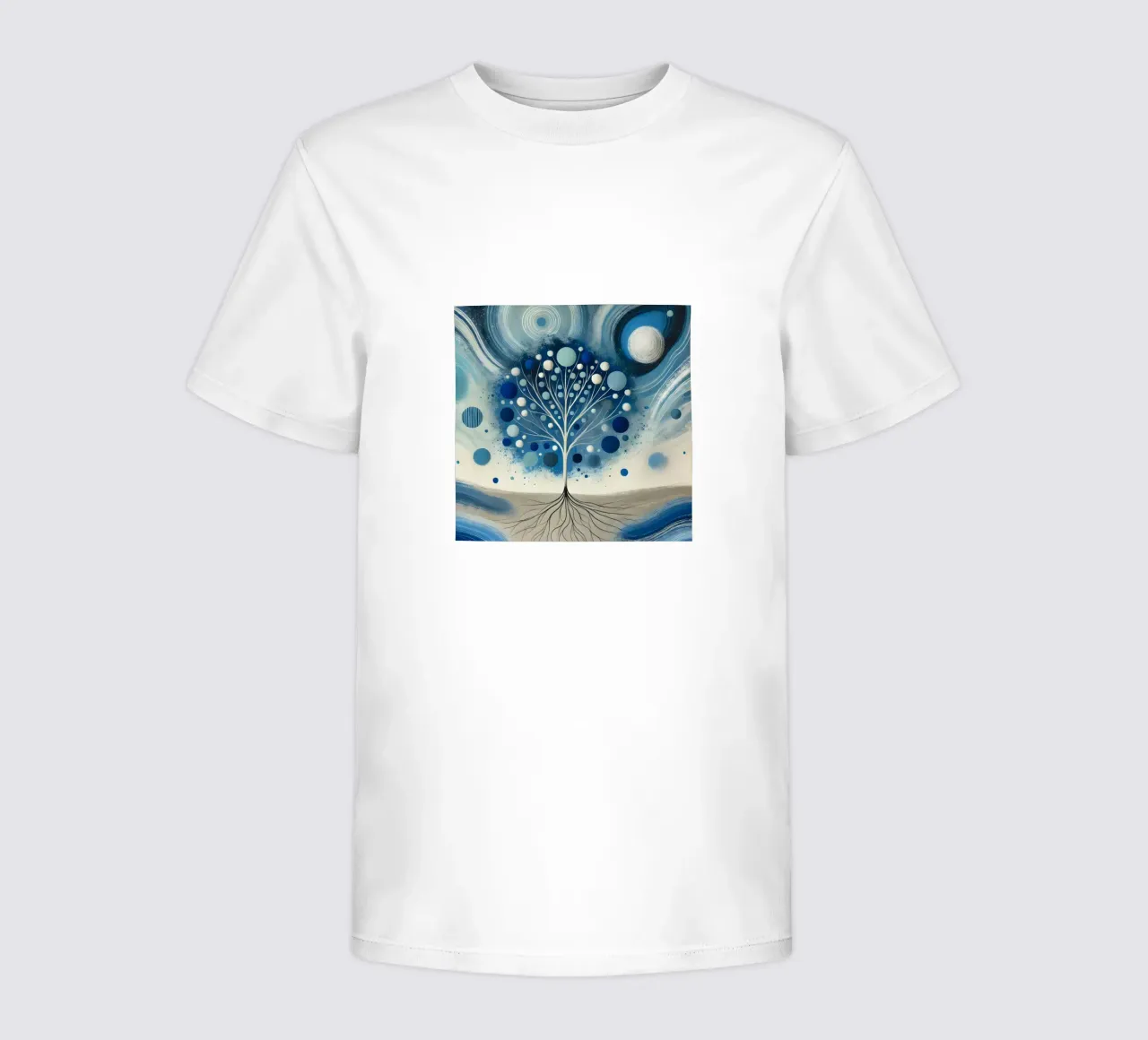 Albero blu t-shirt bambini da spiritual