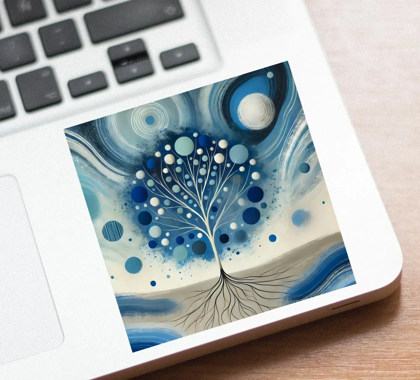 Tree blue sticker by spiritual