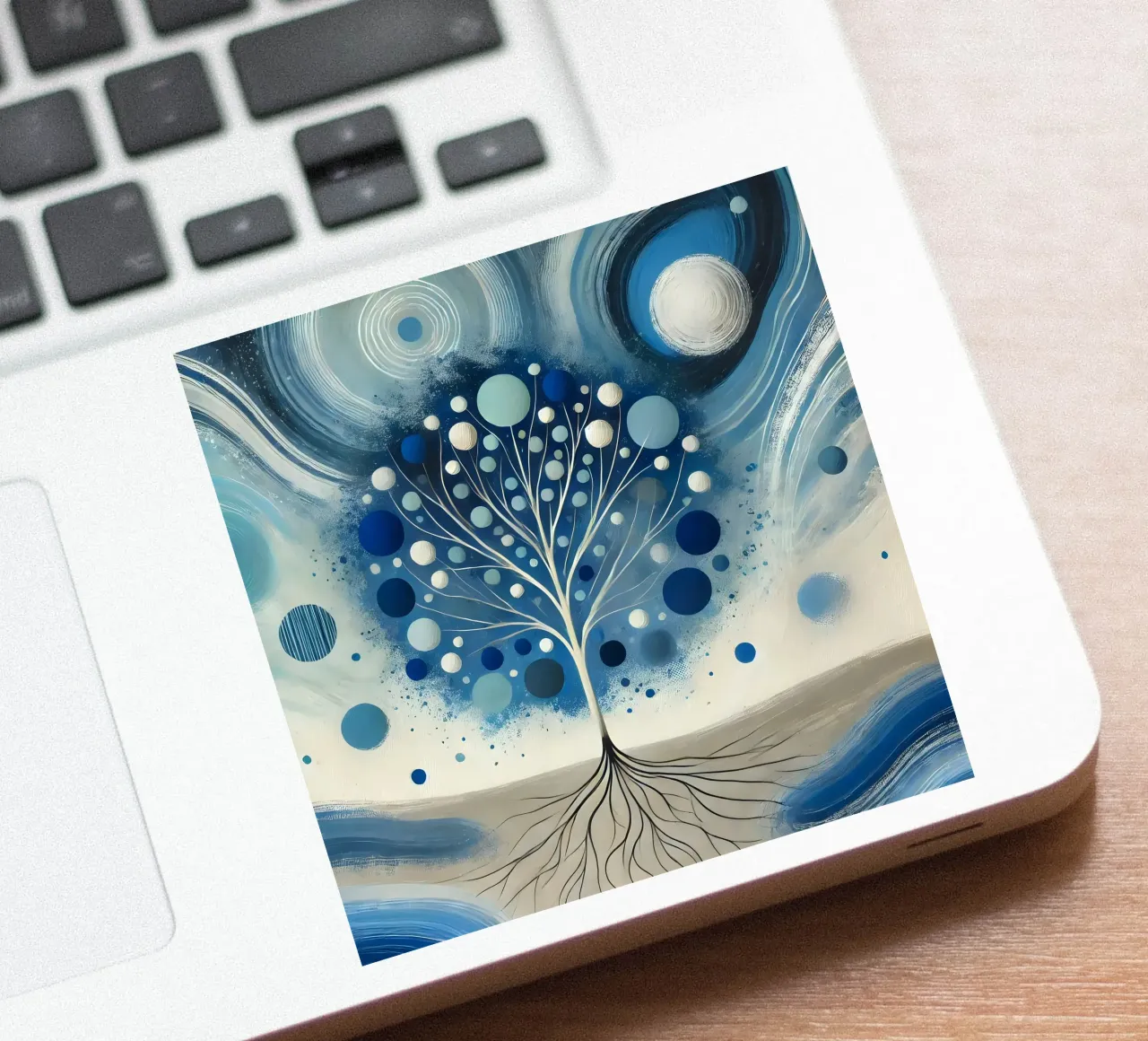 Tree blue sticker by spiritual